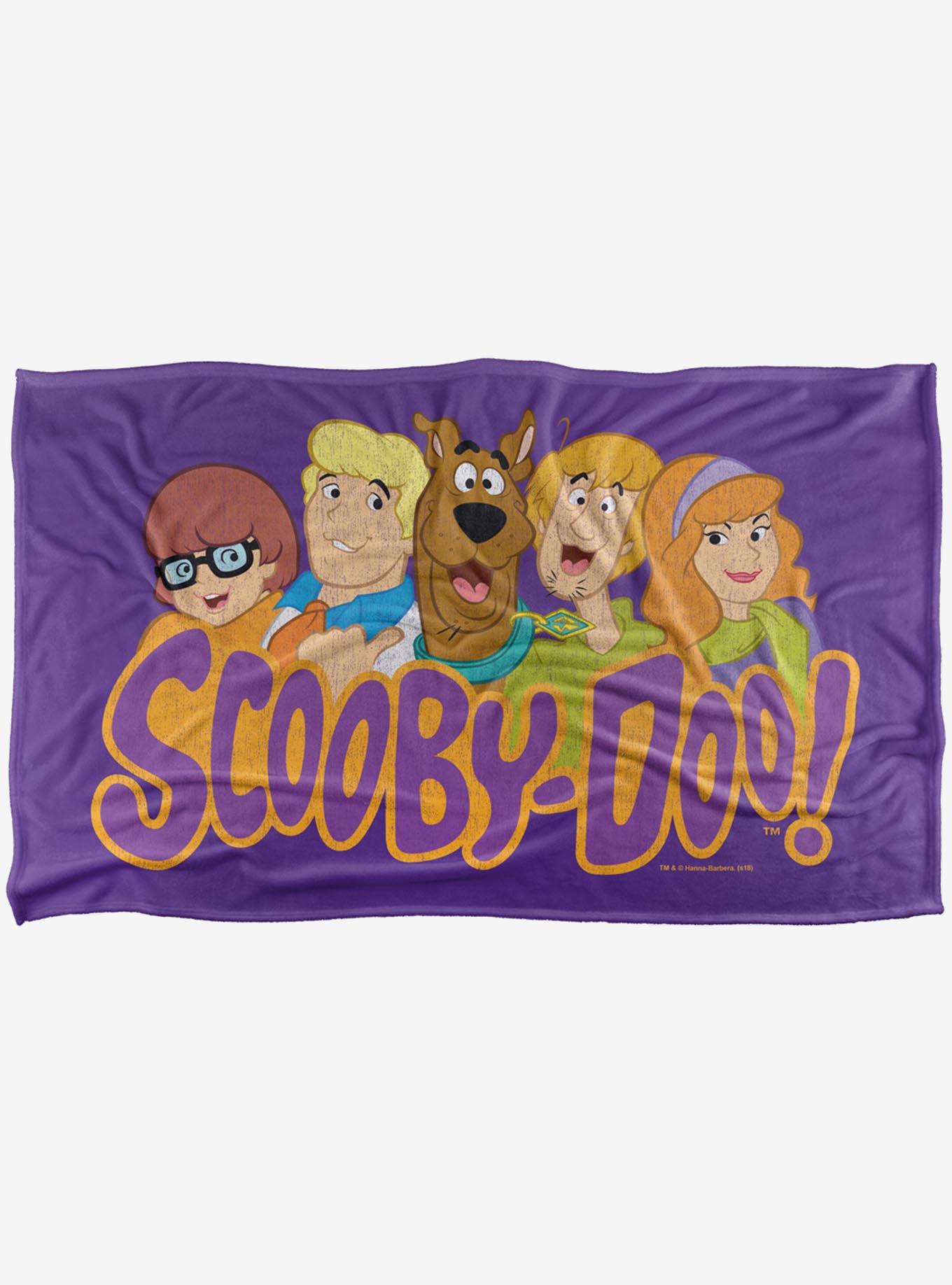 Scooby-Doo! and the Gang Purple Throw Blanket, , alternate