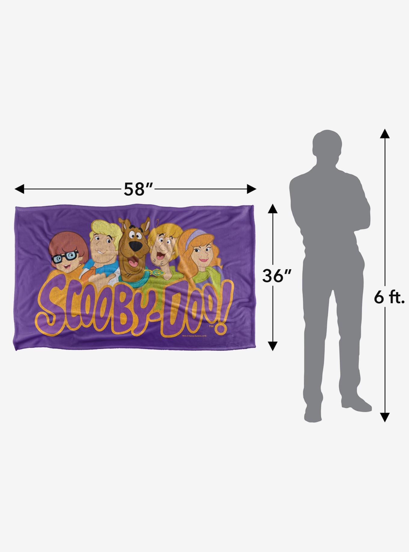 Scooby-Doo! and the Gang Purple Throw Blanket, , alternate