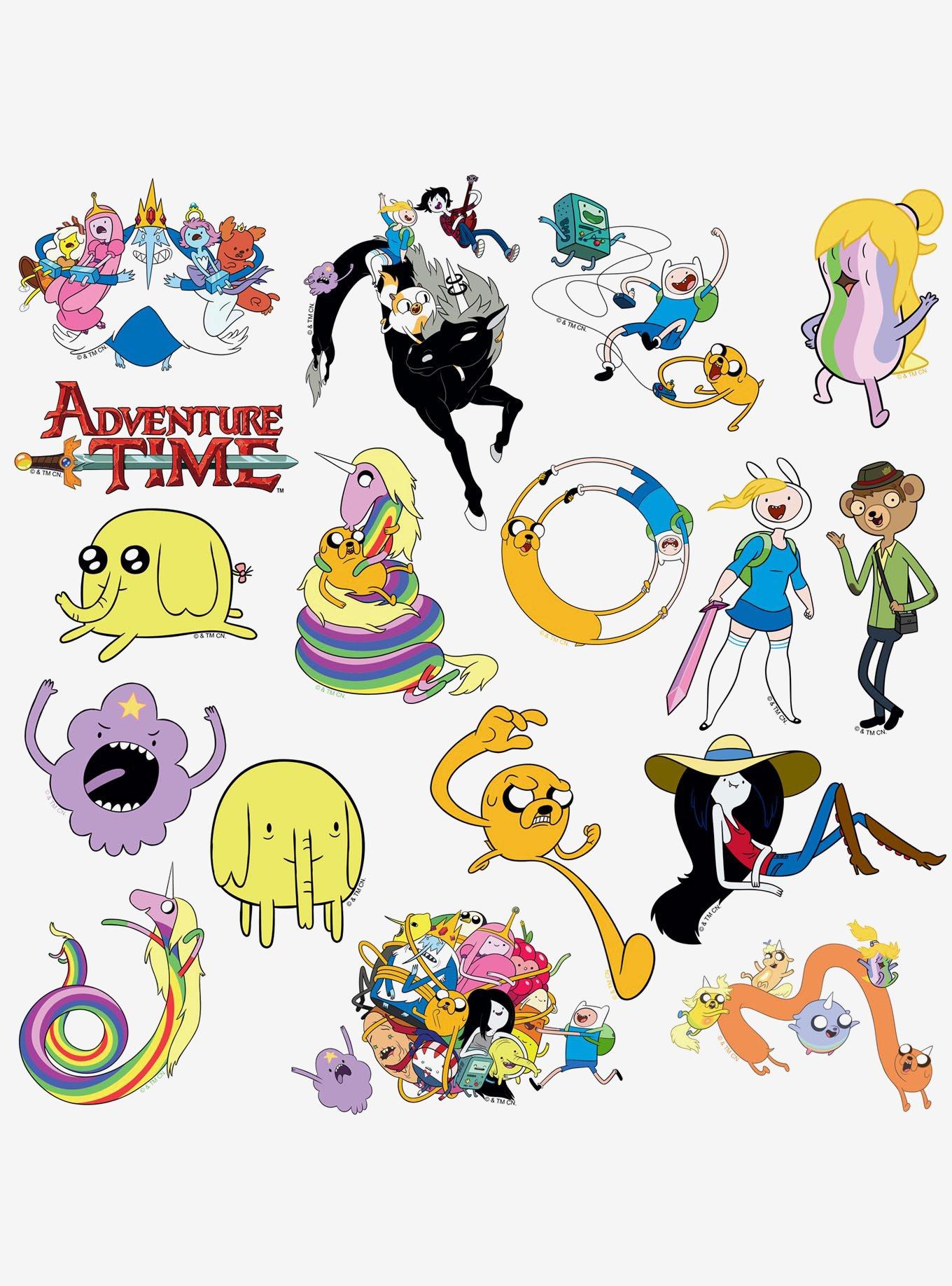 Adventure Time Character Sticker Pack, , alternate