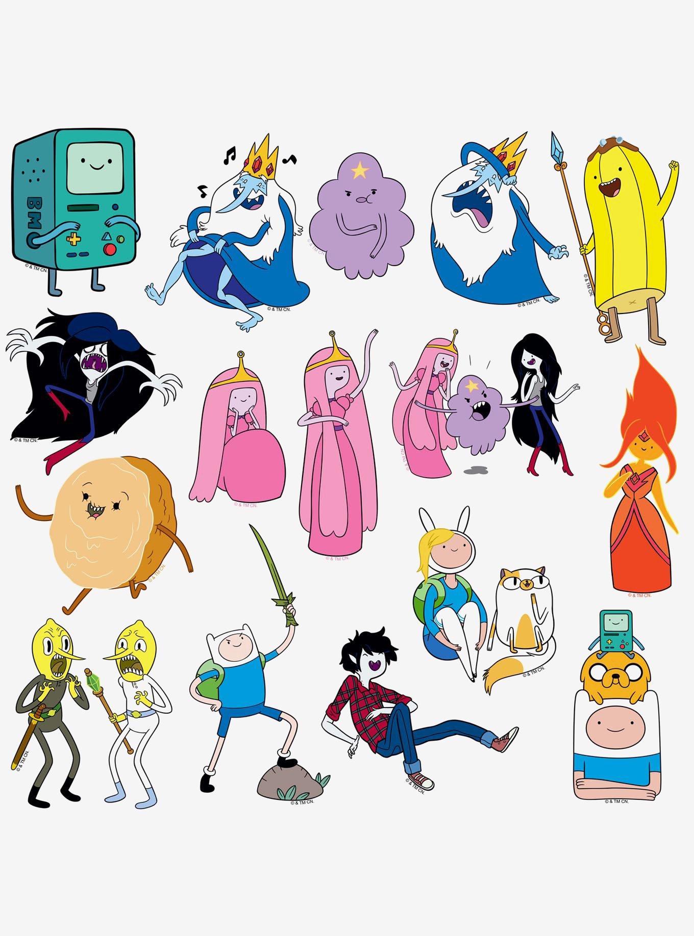 Adventure Time Character Sticker Pack, , alternate