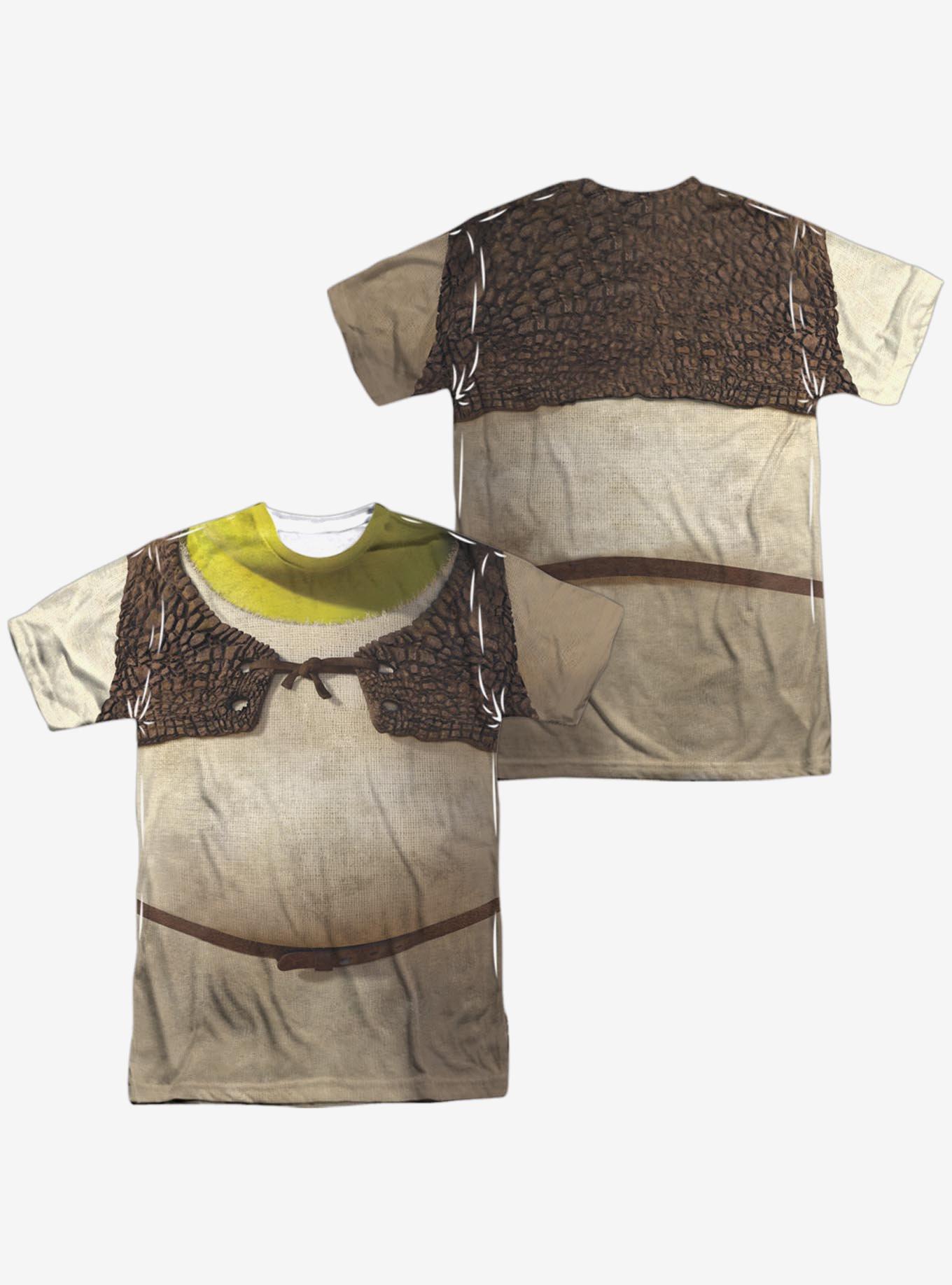 Shrek Costume Sublimated T-Shirt, MULTI, alternate