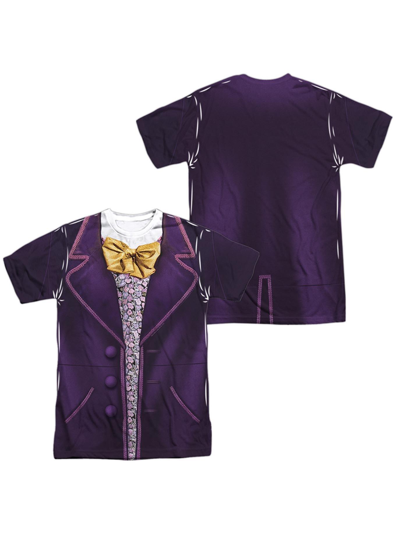 Willy Wonka and the Chocolate Factory Wonka Costume Sublimated T-Shirt, MULTI, alternate