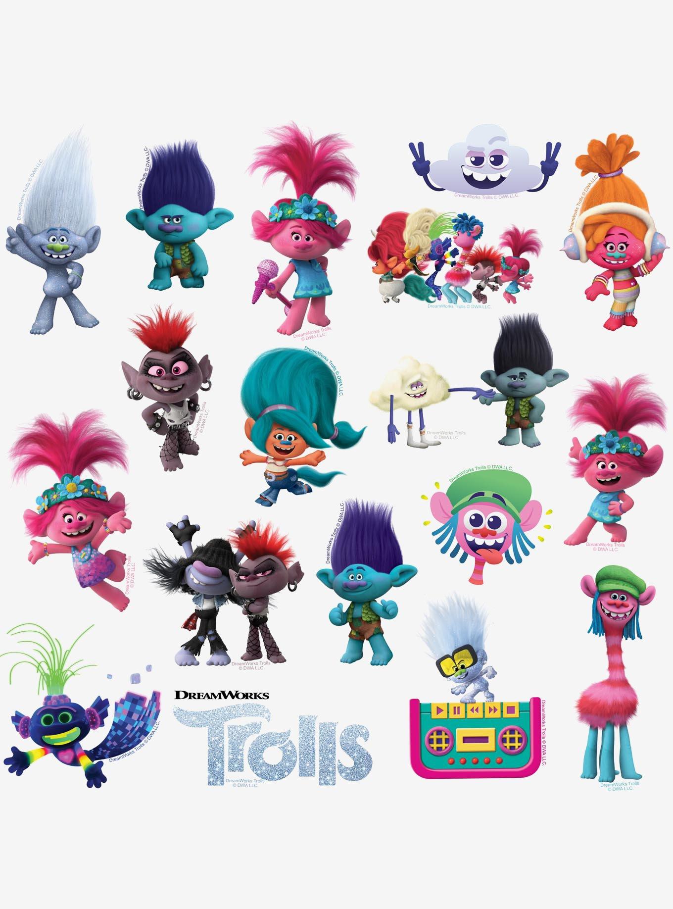 Trolls Sticker Pack, , alternate