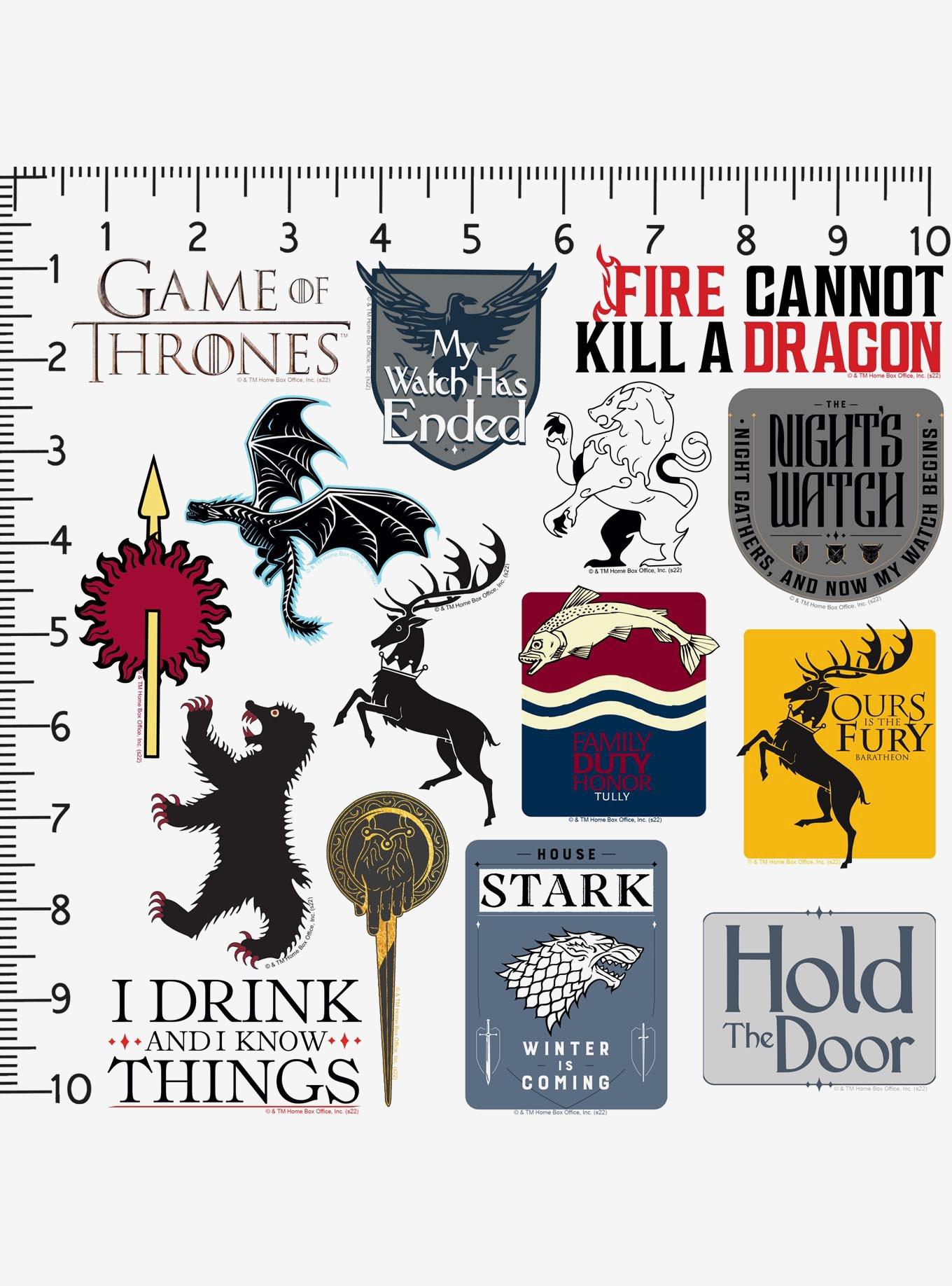 Game of Thrones Sticker Pack, , hi-res