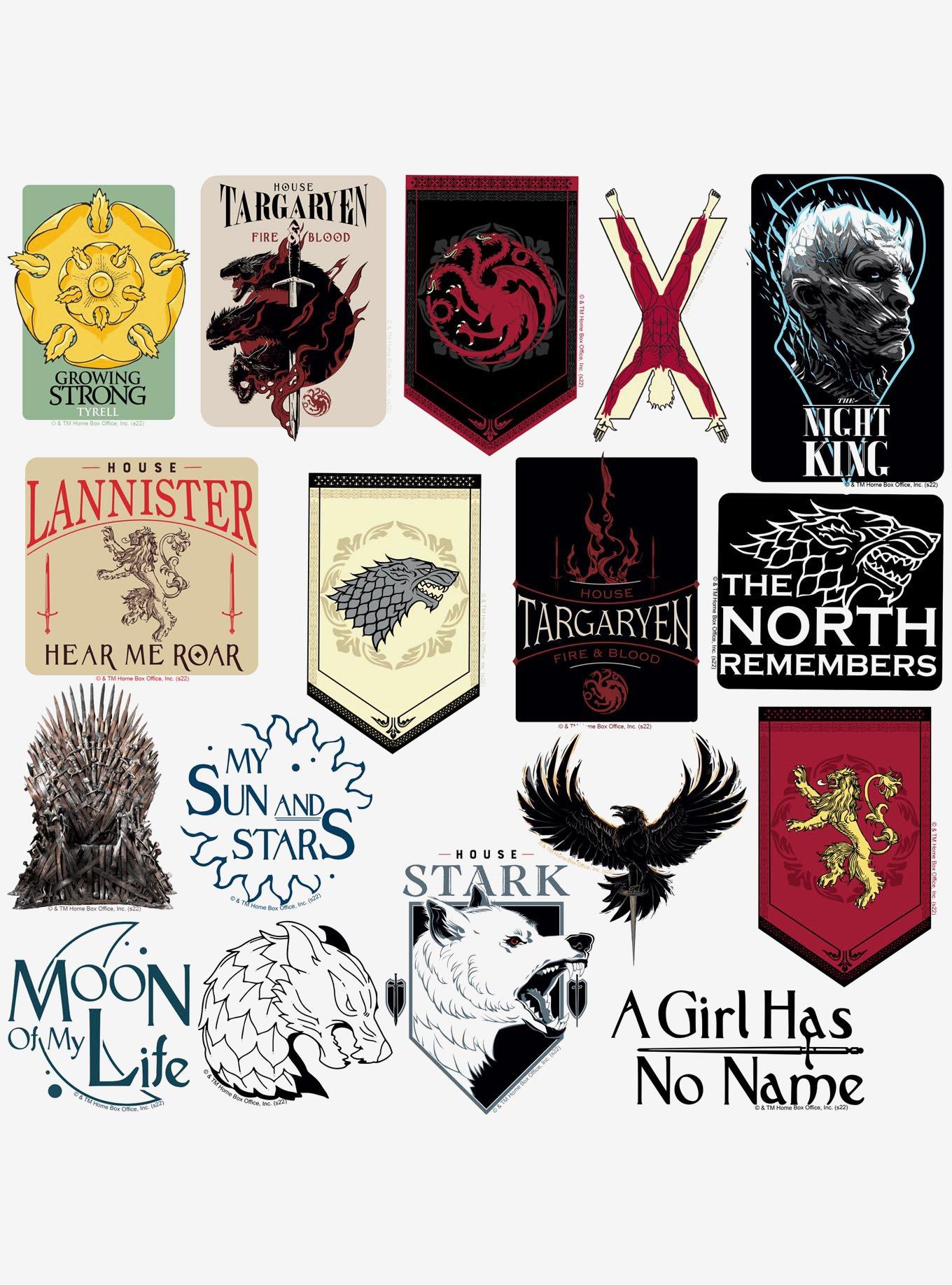 Game of Thrones Sticker Pack, , alternate