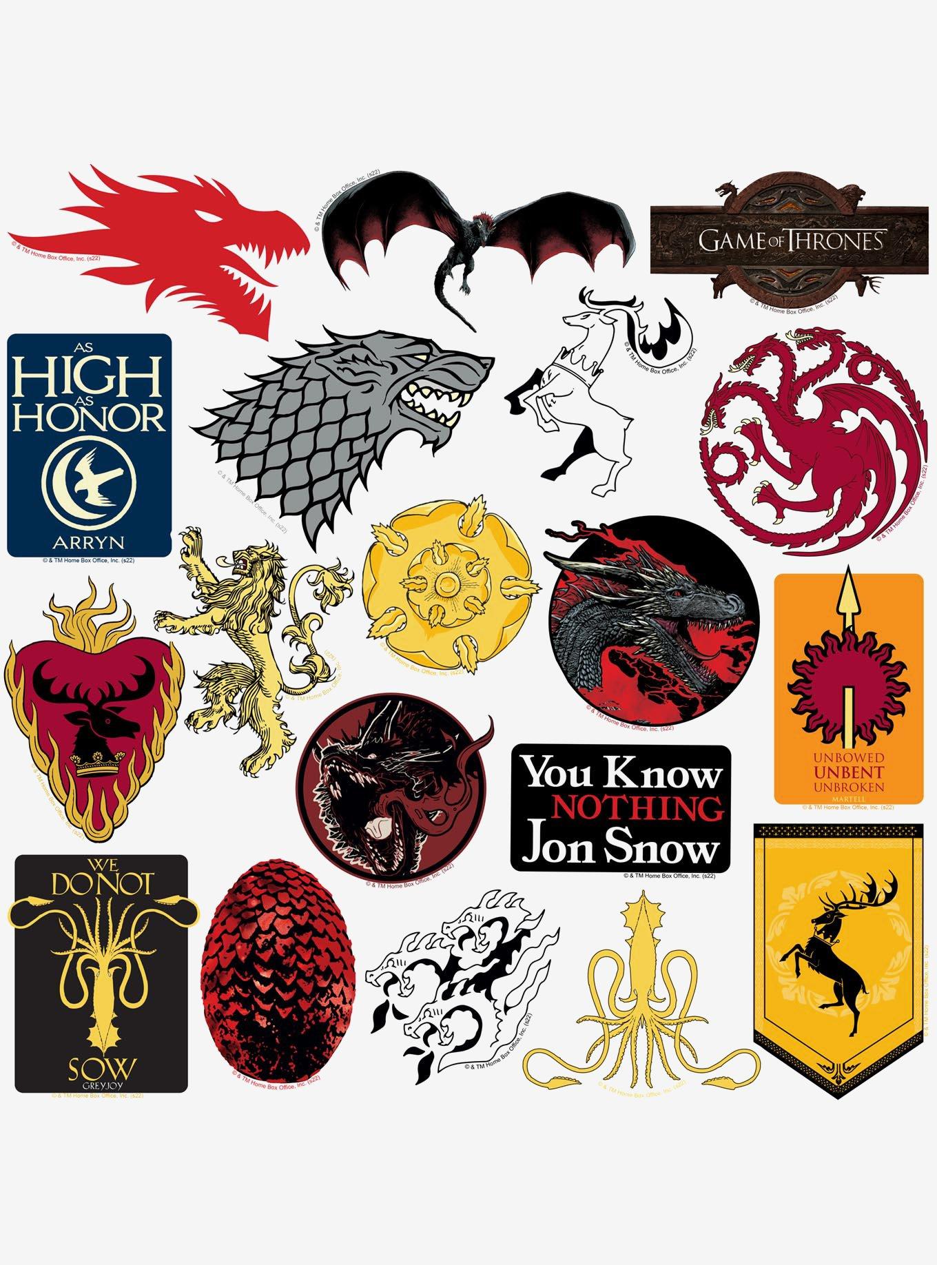 Game of Thrones Sticker Pack, , alternate