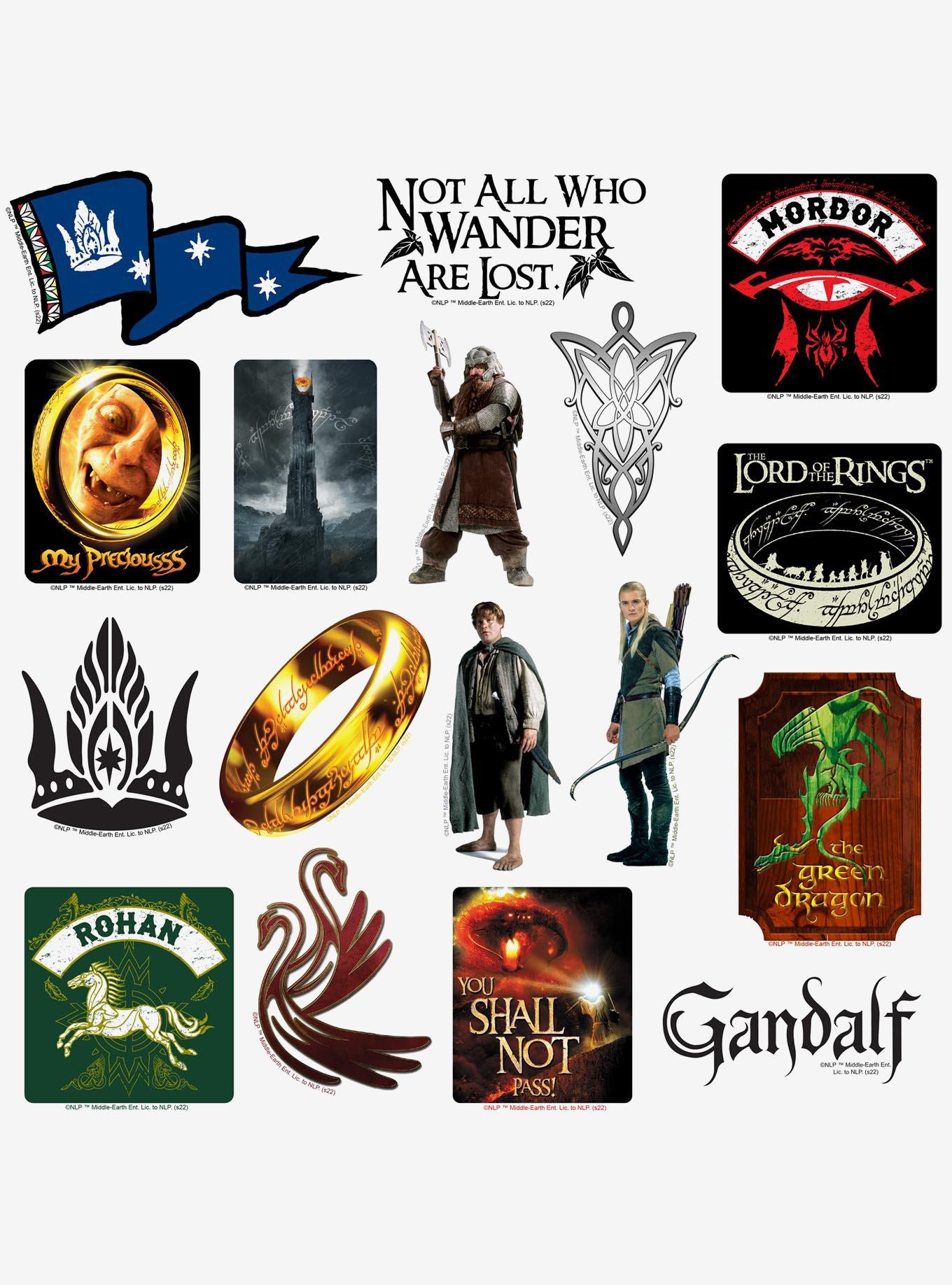 Lord of the Rings Sticker Pack, , alternate