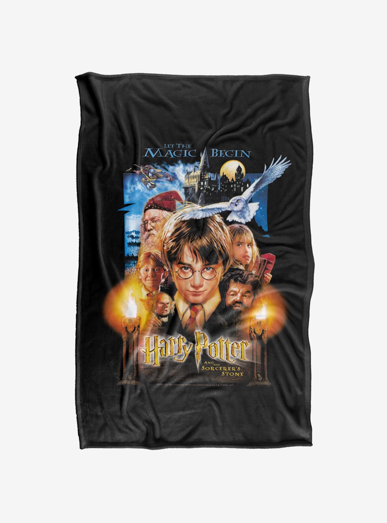 Harry Potter Movie Poster Throw Blanket, , hi-res