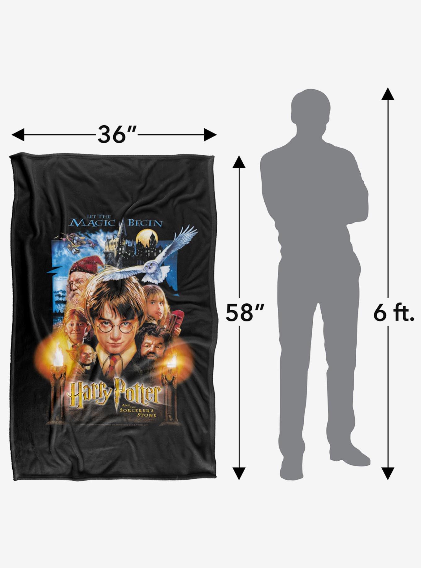 Harry Potter Movie Poster Throw Blanket, , alternate