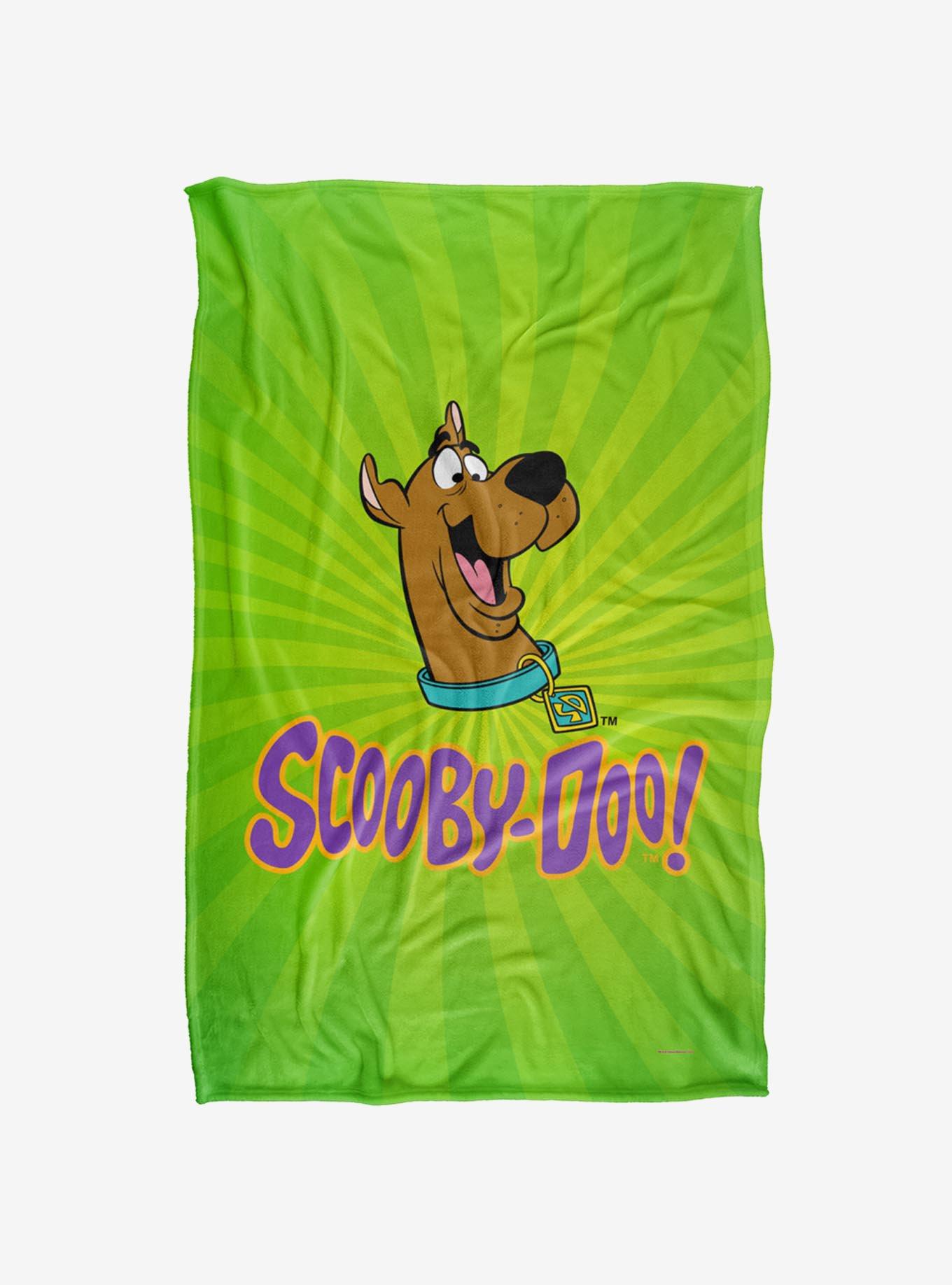 Scooby-Doo! Green Burst Throw Blanket, , hi-res