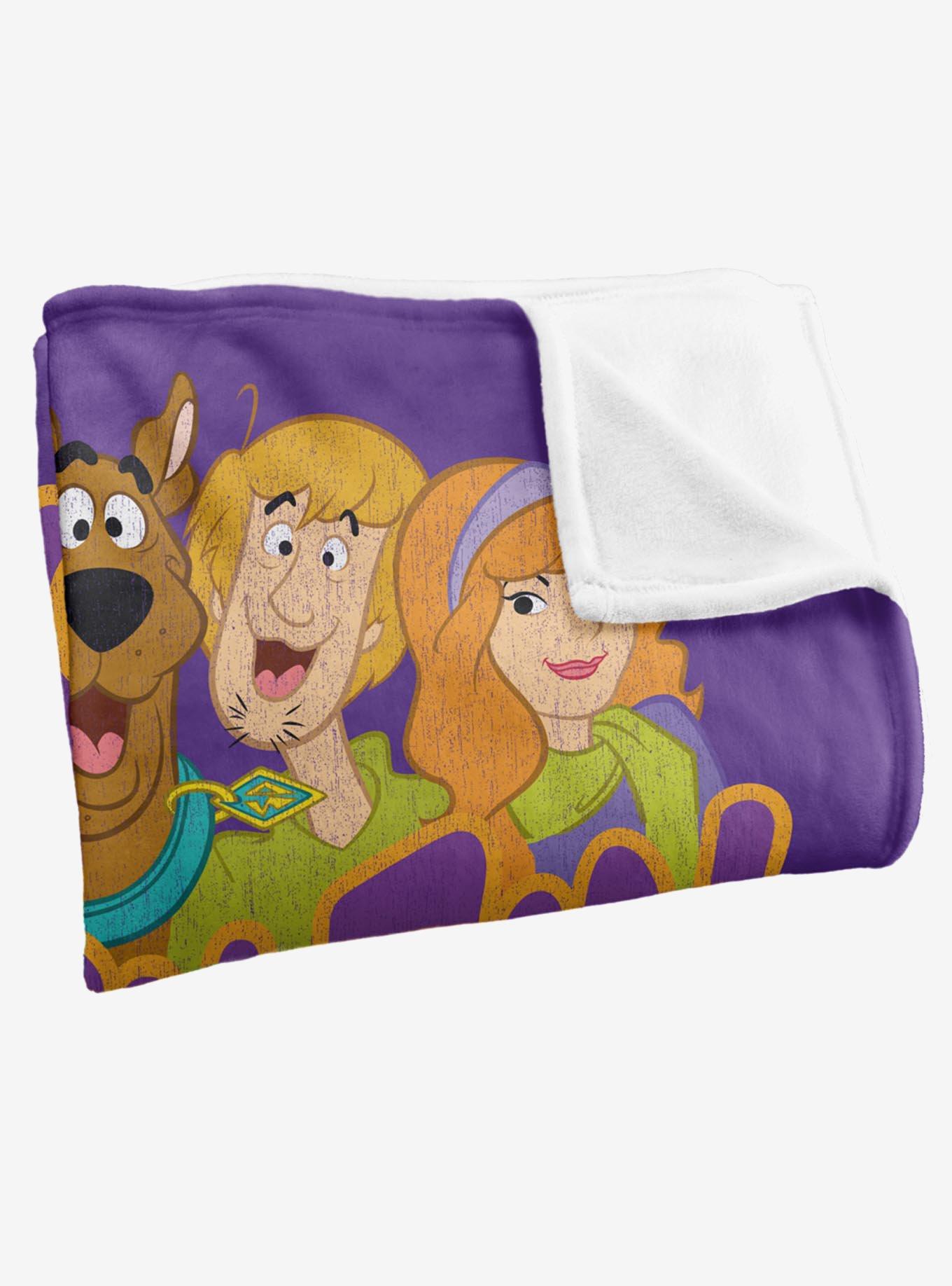 Scooby-Doo! and the Gang Purple Throw Blanket, , alternate