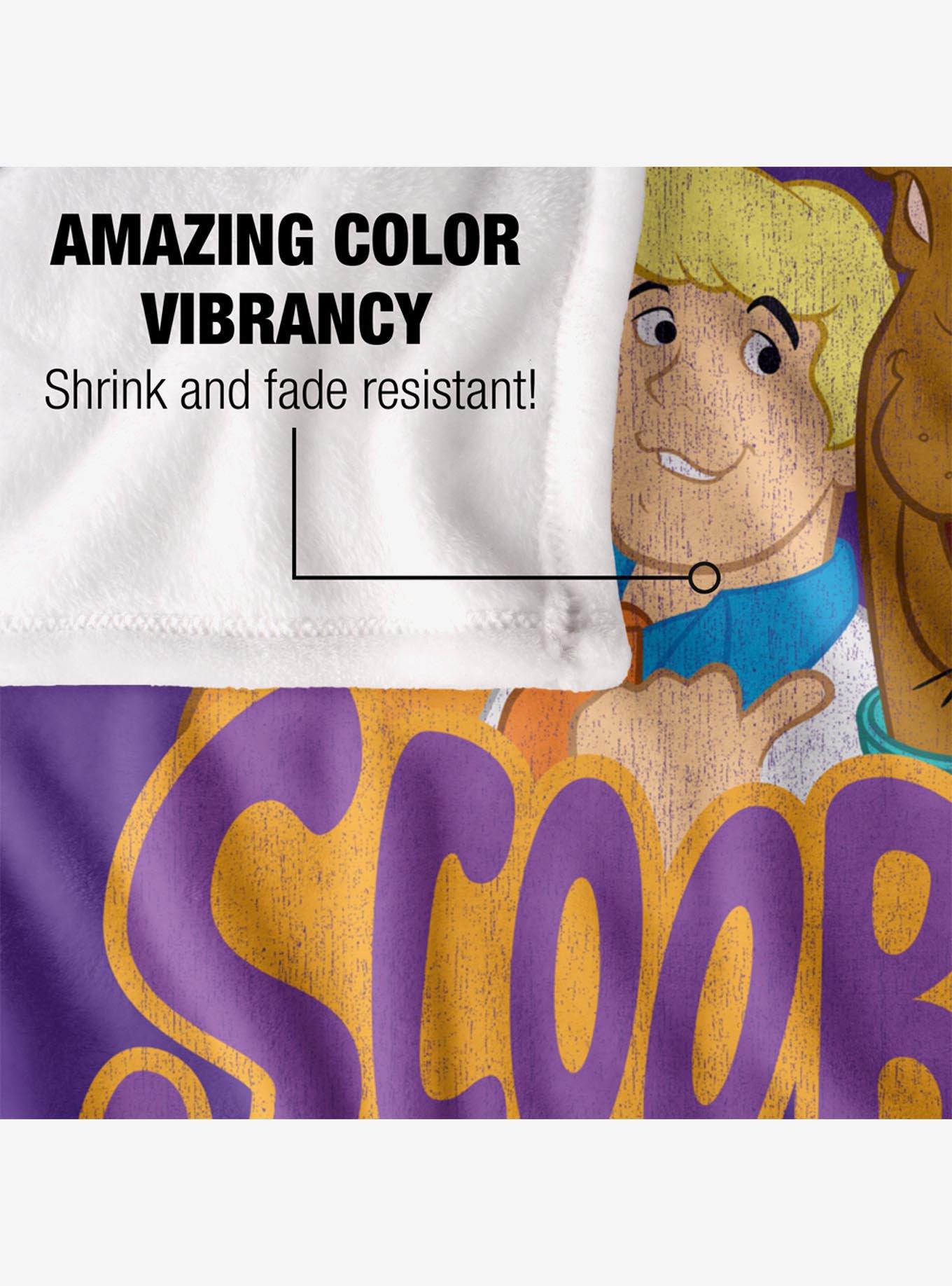 Scooby-Doo! and the Gang Purple Throw Blanket, , alternate