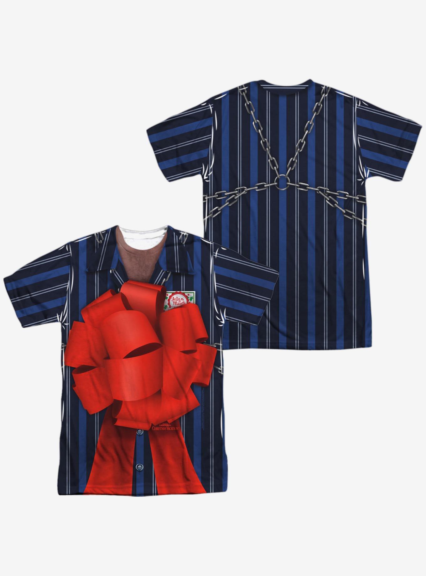 Christmas Vacation Frank Shirley Costume Sublimated T-Shirt, MULTI, alternate