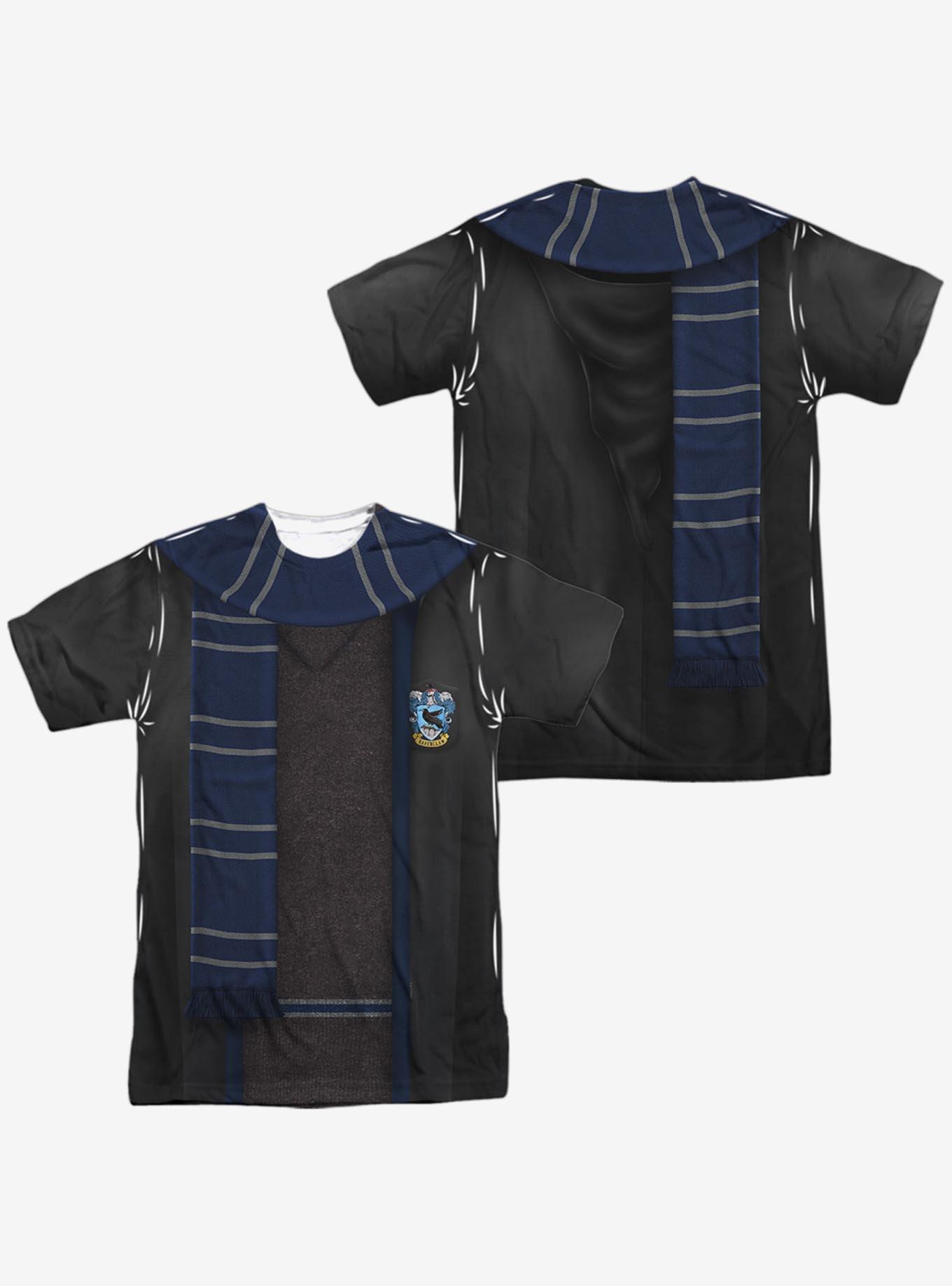 Harry Potter Ravenclaw Thin Scarf Costume Sublimated T-Shirt, MULTI, alternate