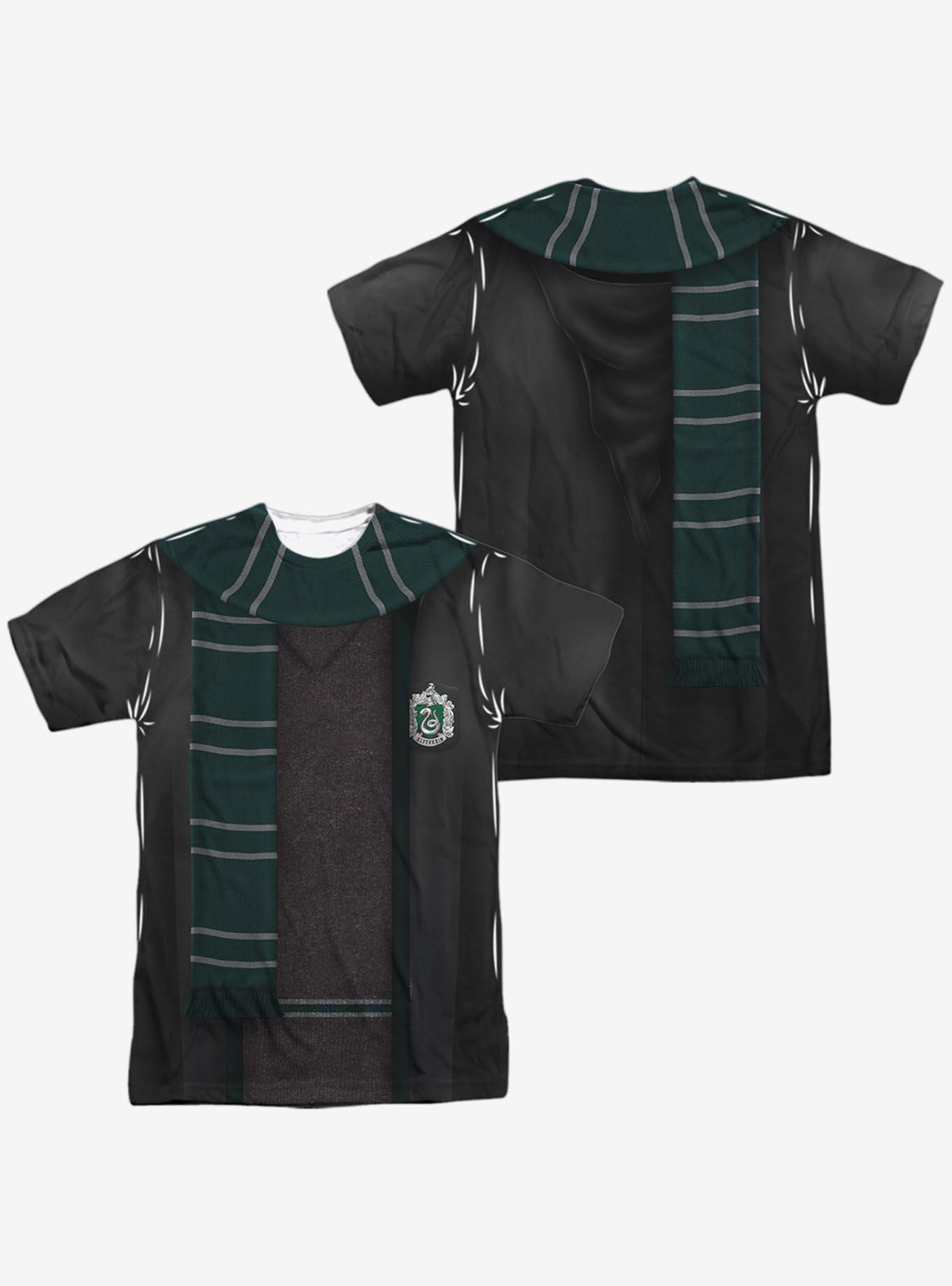 Harry Potter Slytherin Thin Scarf Costume Sublimated T-Shirt, MULTI, alternate