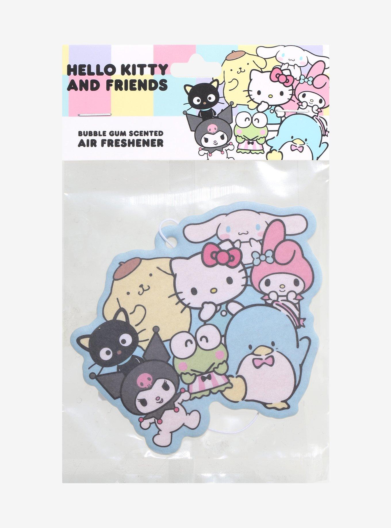 Sanrio Hello Kitty and Friends Group Portrait Bubble Gum Scented Air Freshener - BoxLunch Exclusive, , hi-res