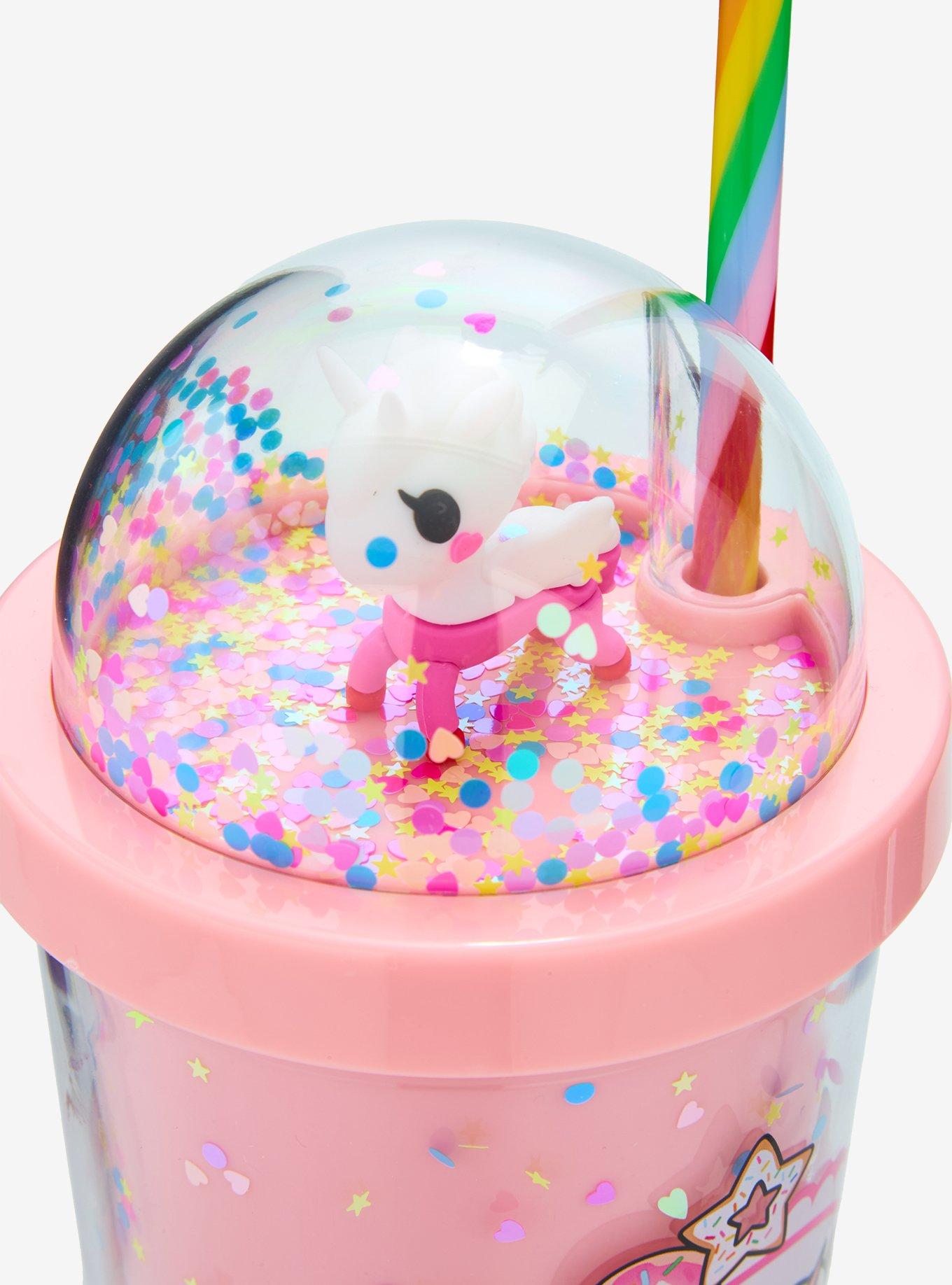 tokidoki Unicorno Glitter Confetti Carnival Cup - BoxLunch Exclusive, , hi-res
