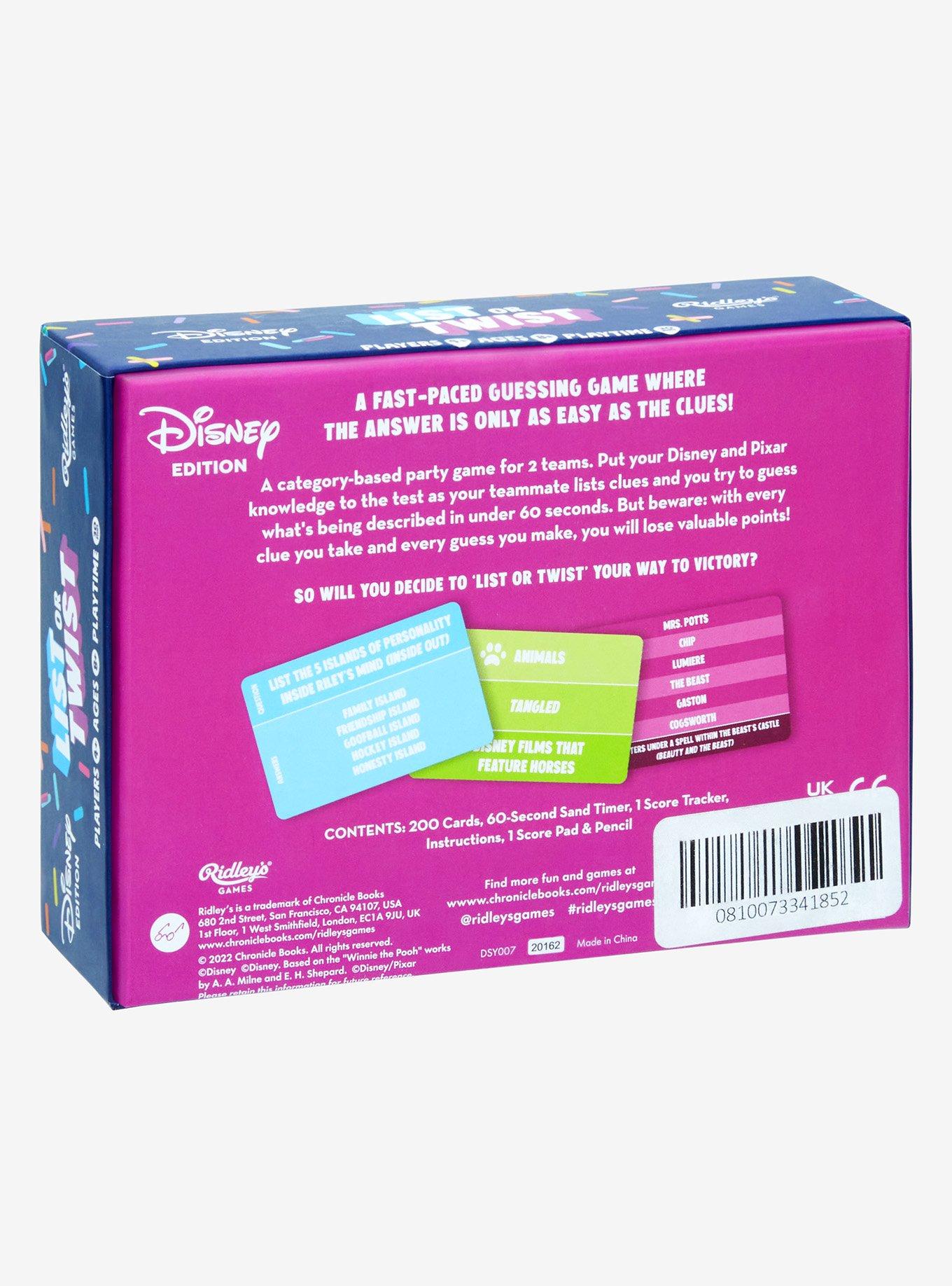 List or Twist Disney Edition Card Game, , hi-res