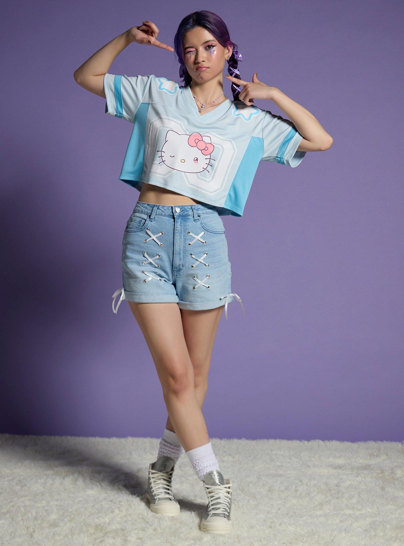 Hello Kitty And Friends Missing You Girls Crop Jersey, , hi-res