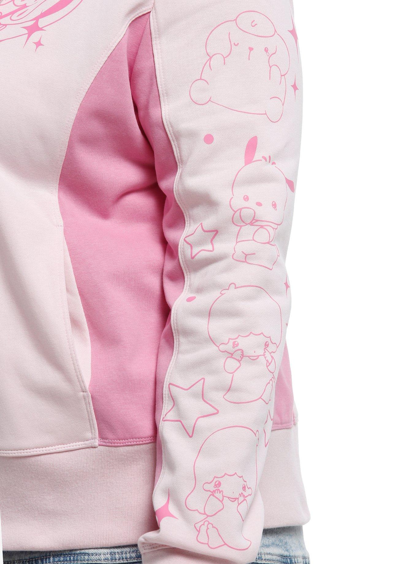 Hello Kitty And Friends Missing You Girls Slim Fit Hoodie Plus Size, MULTI, alternate