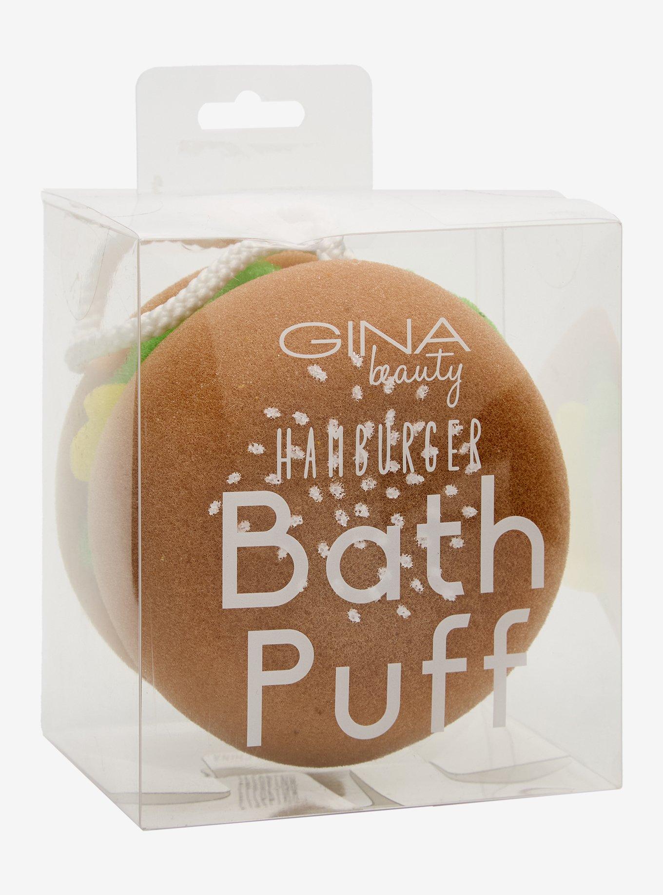 Gina Beauty Hamburger Bath Puff, , alternate