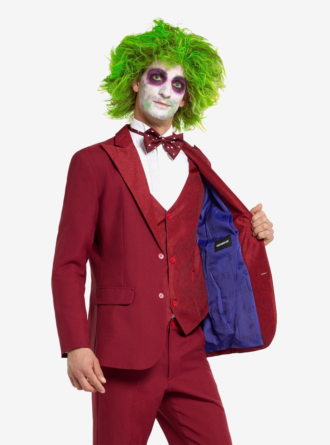 Beetlejuice Beetlejuice Groom Suit, RED, alternate