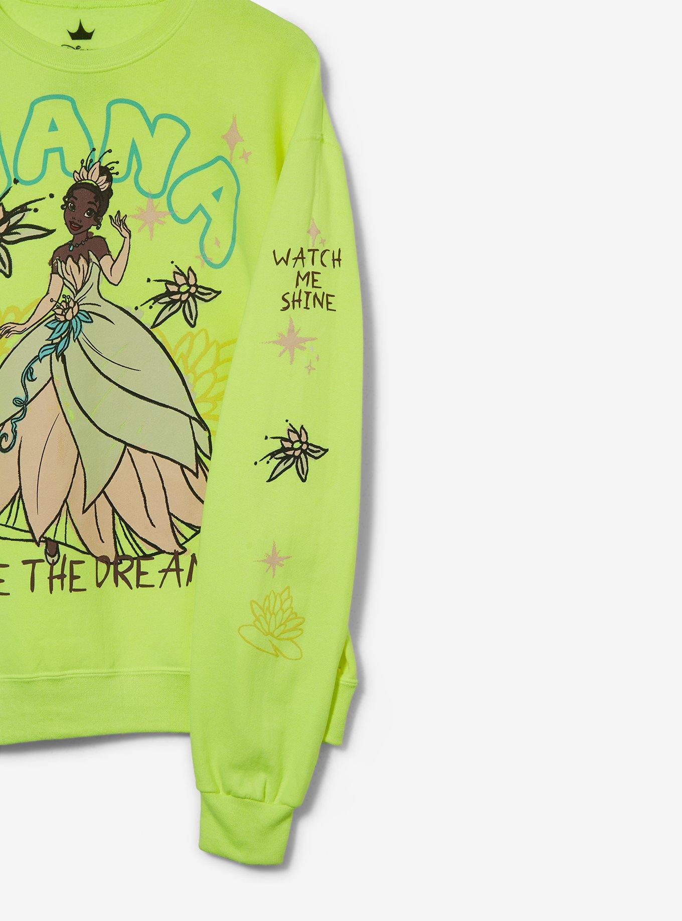 Disney The Princess and the Frog Tiana Doodle Women's Crewneck, , hi-res