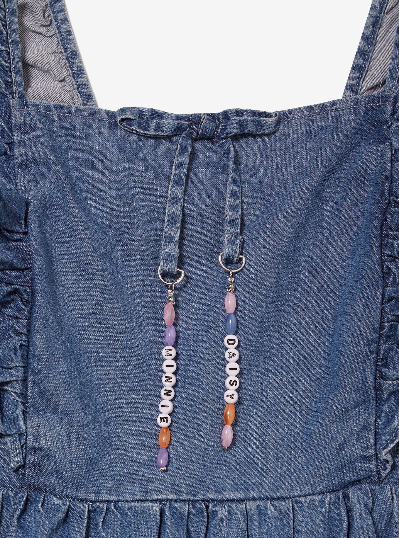 Disney Minnie & Daisy Floral Denim Tank Dress — BoxLunch Exclusive, DENIM, alternate