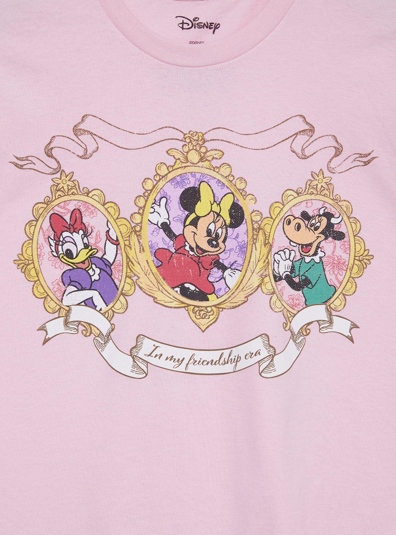 Disney Minnie Mouse & Friends Frame Portrait Women's Cropped T-Shirt, , hi-res