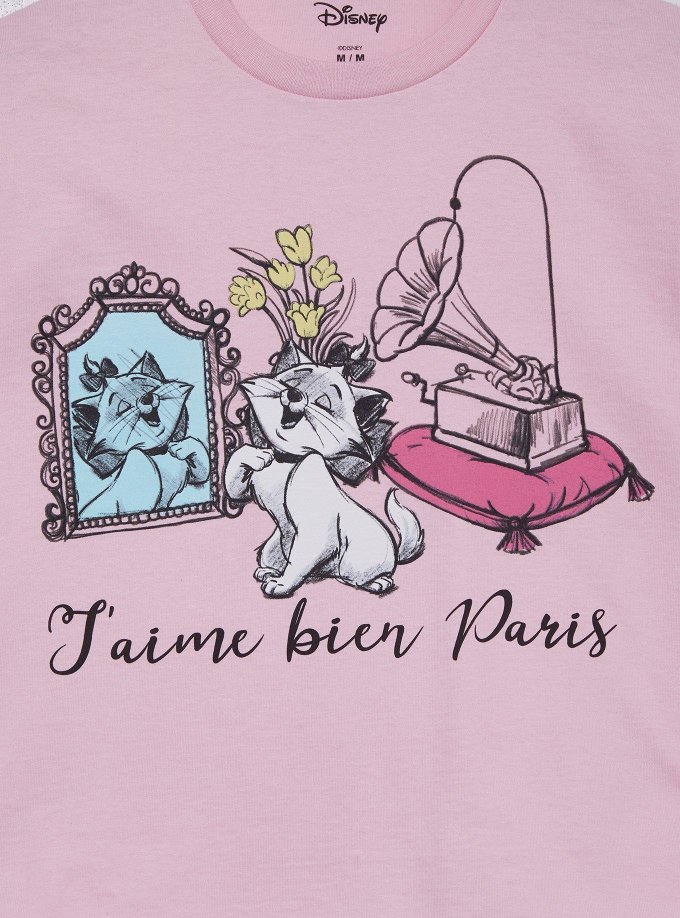 Disney The Aristocats Marie Vanity Portrait Women's Cropped T-Shirt, , hi-res