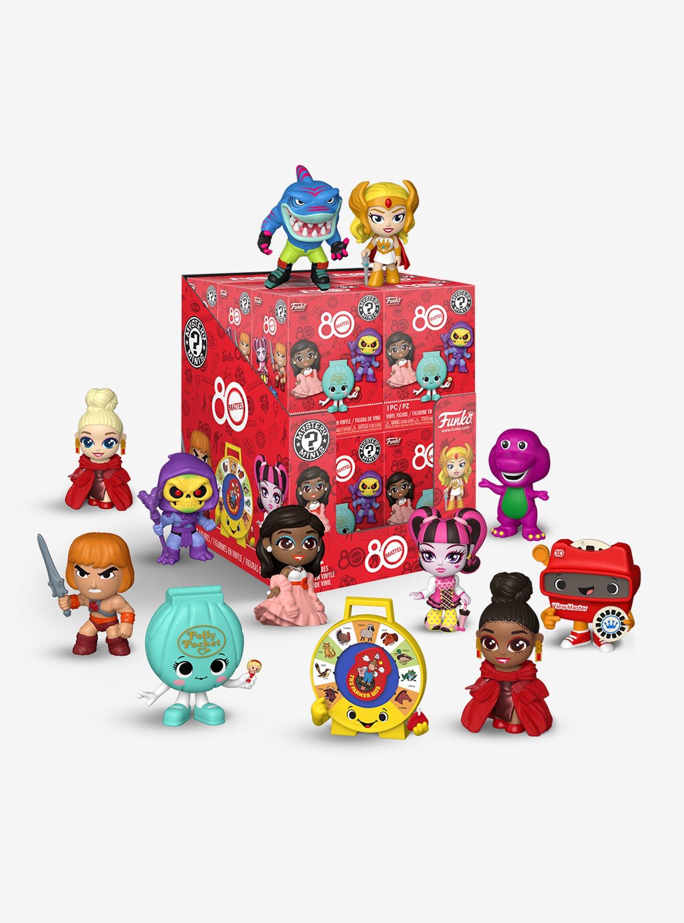 Funko Mystery Minis Retro Toys Mattel 80th Anniversary Blind Box Vinyl Figure, , hi-res