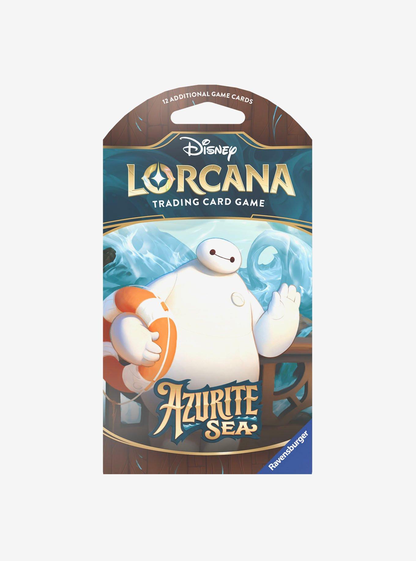 Disney Lorcana Trading Card Game Azurite Sea Booster Pack, , alternate