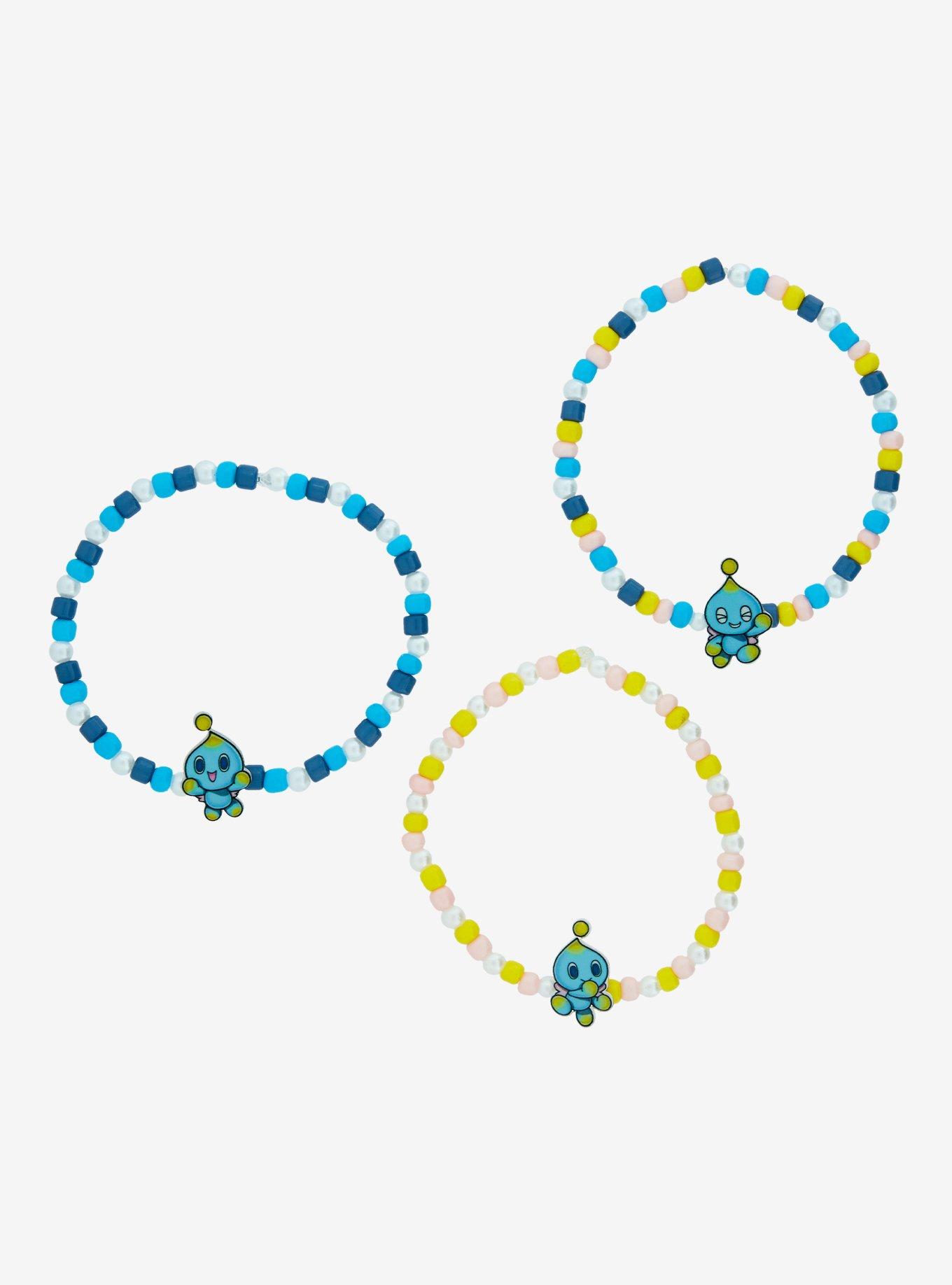 Sonic The Hedgehog Chao Bead Bracelet Set, , hi-res