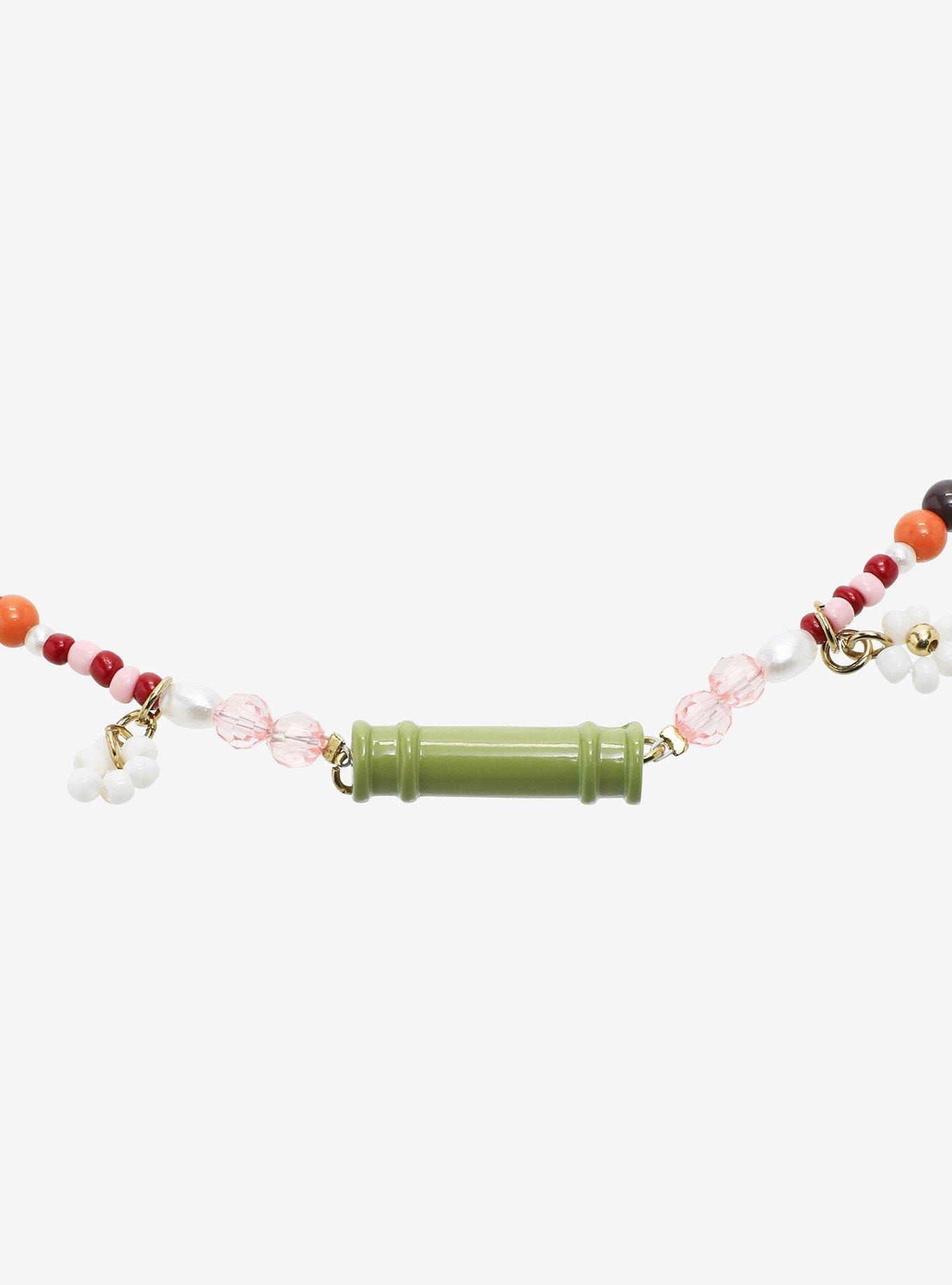 Demon Slayer: Kimetsu No Yaiba Nezuko Bead Choker, , alternate
