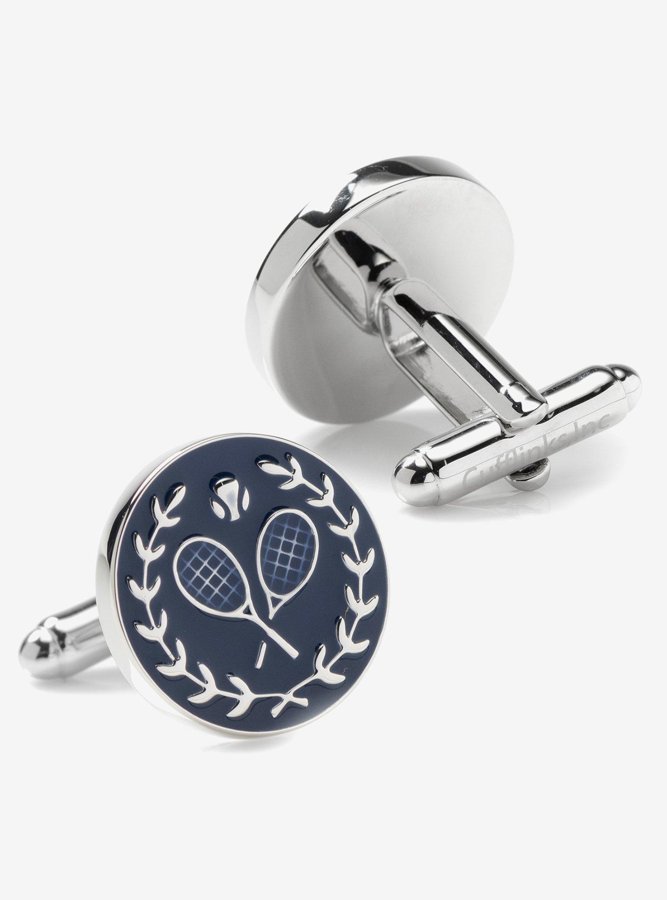 Tennis Enthusiast Cufflinks, , alternate