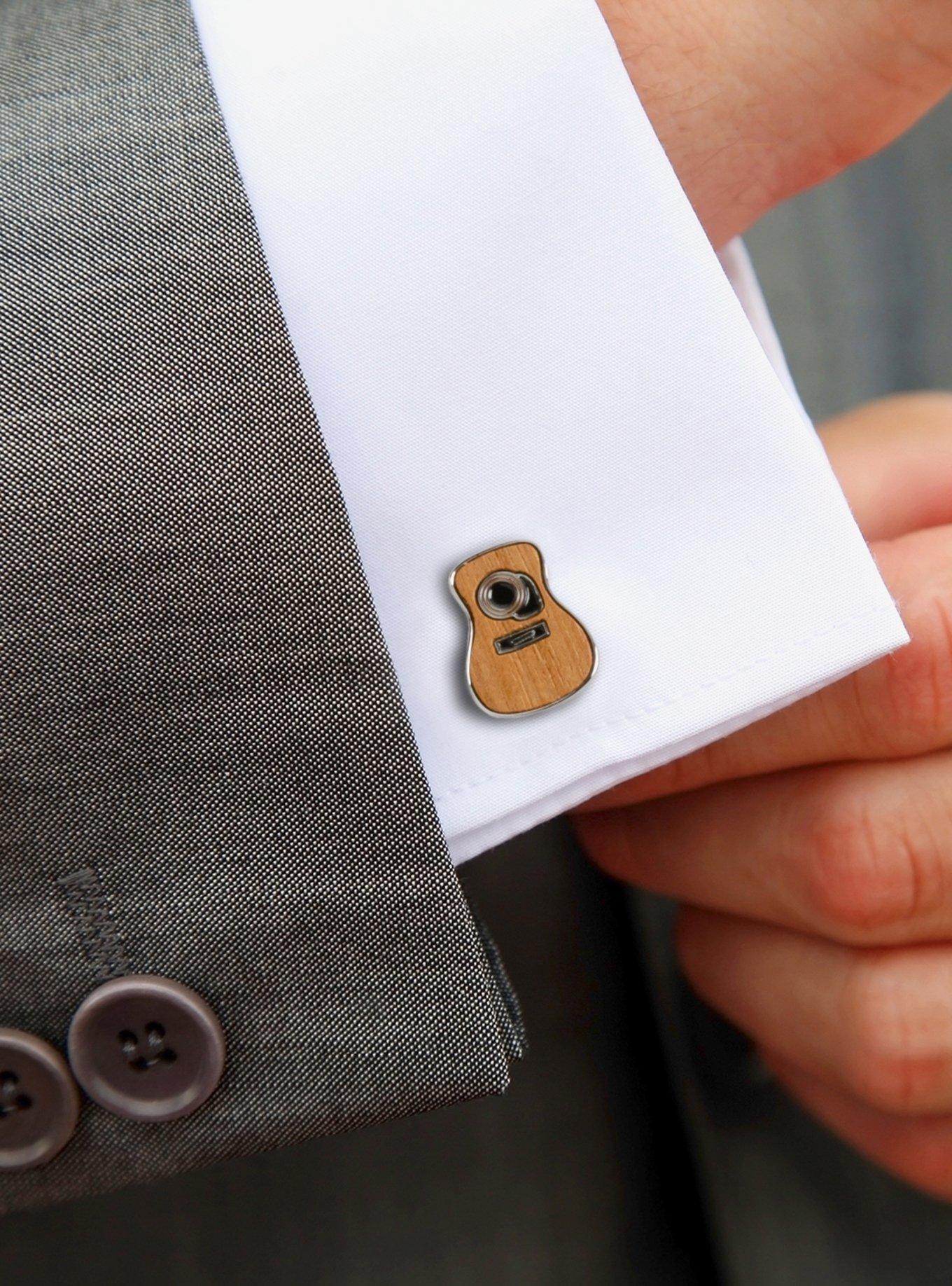 Tone Wood Acoustic Cufflinks, , hi-res