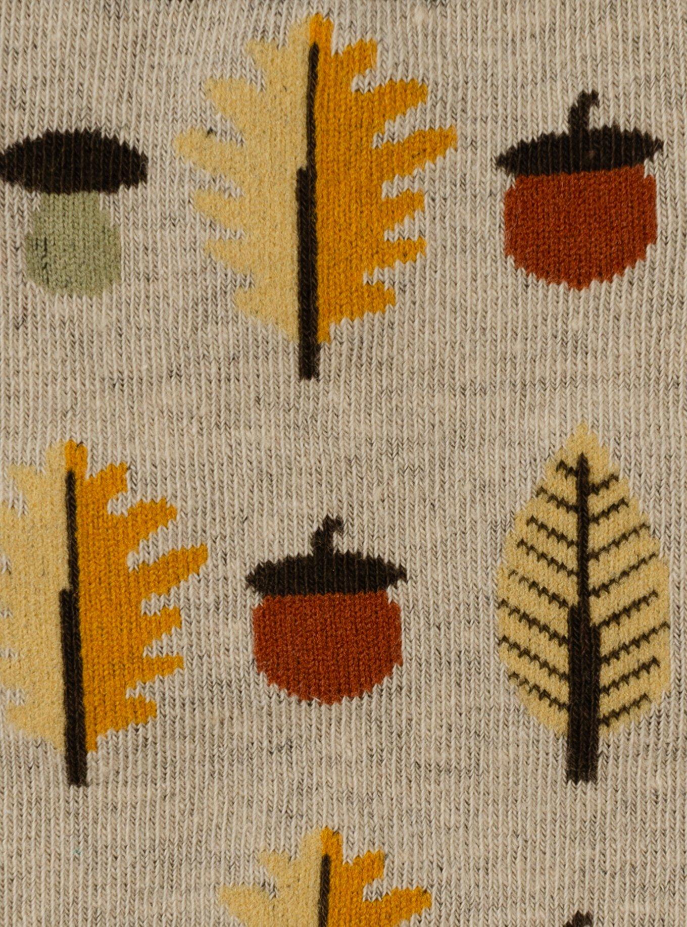 Autumn Air Tan Men's Socks, , alternate