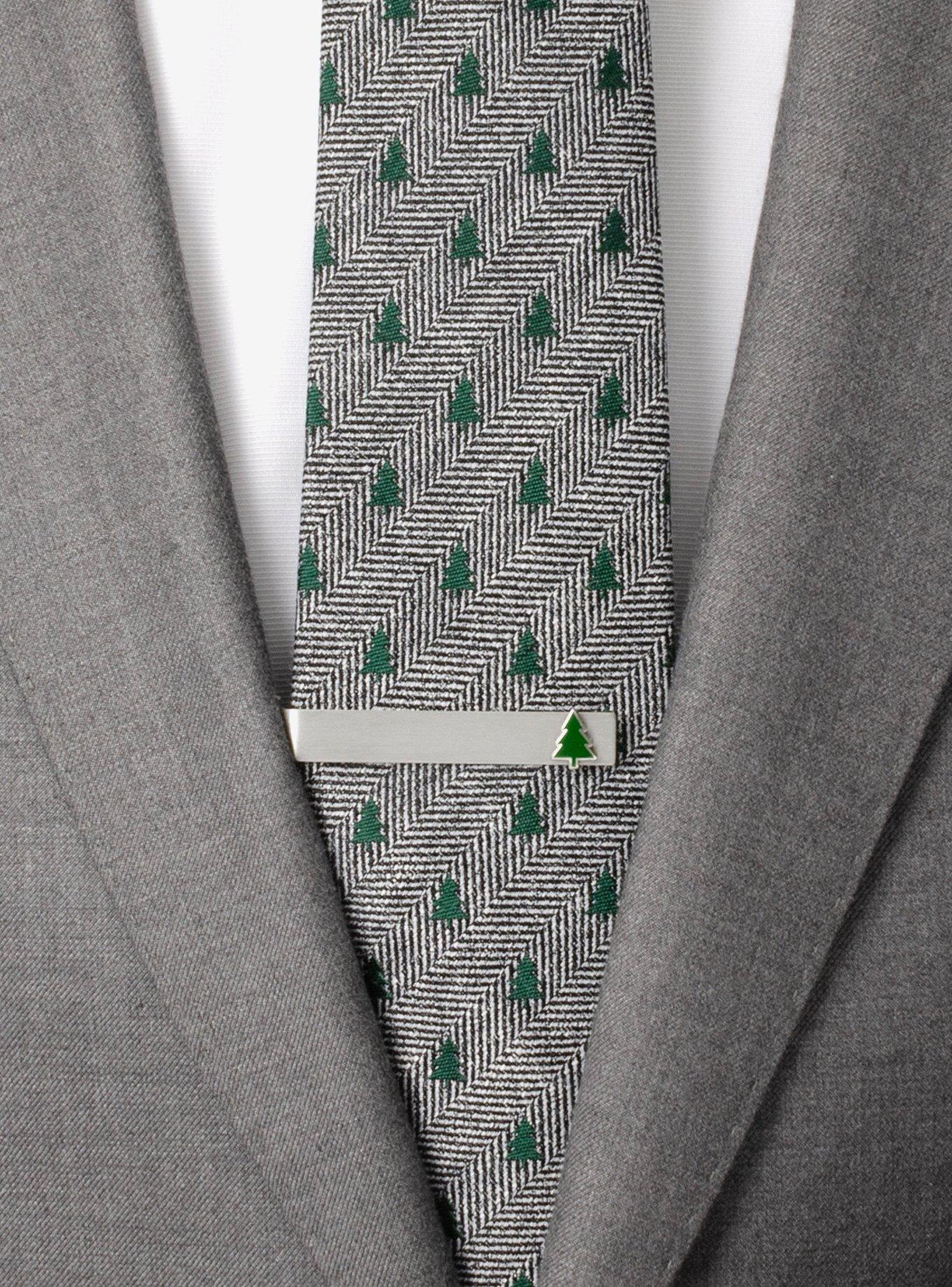 Holiday Tree Tie Bar, , hi-res