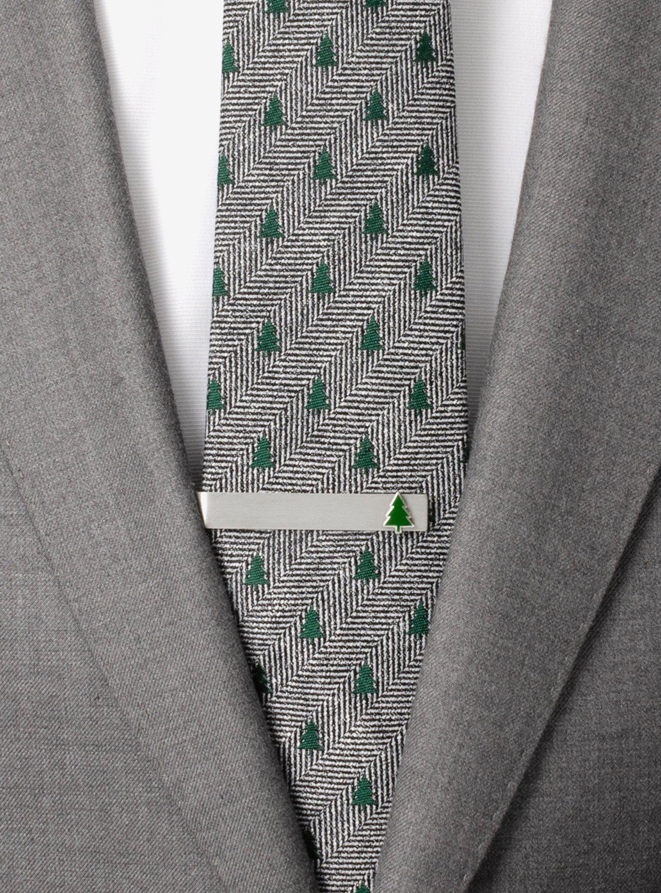 Holiday Tree Tie Bar, , alternate