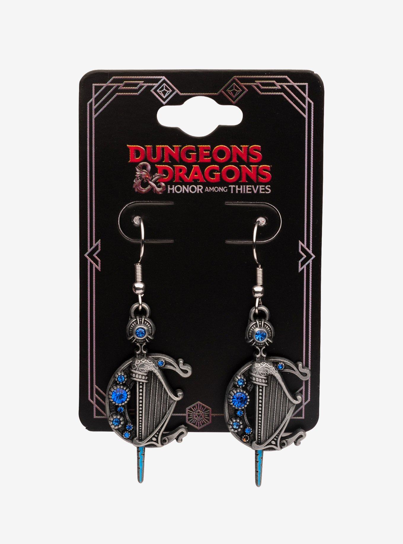 Dungeons and Dragons: Honor Among Thieves Harpers Guild Drop Earrings, , hi-res