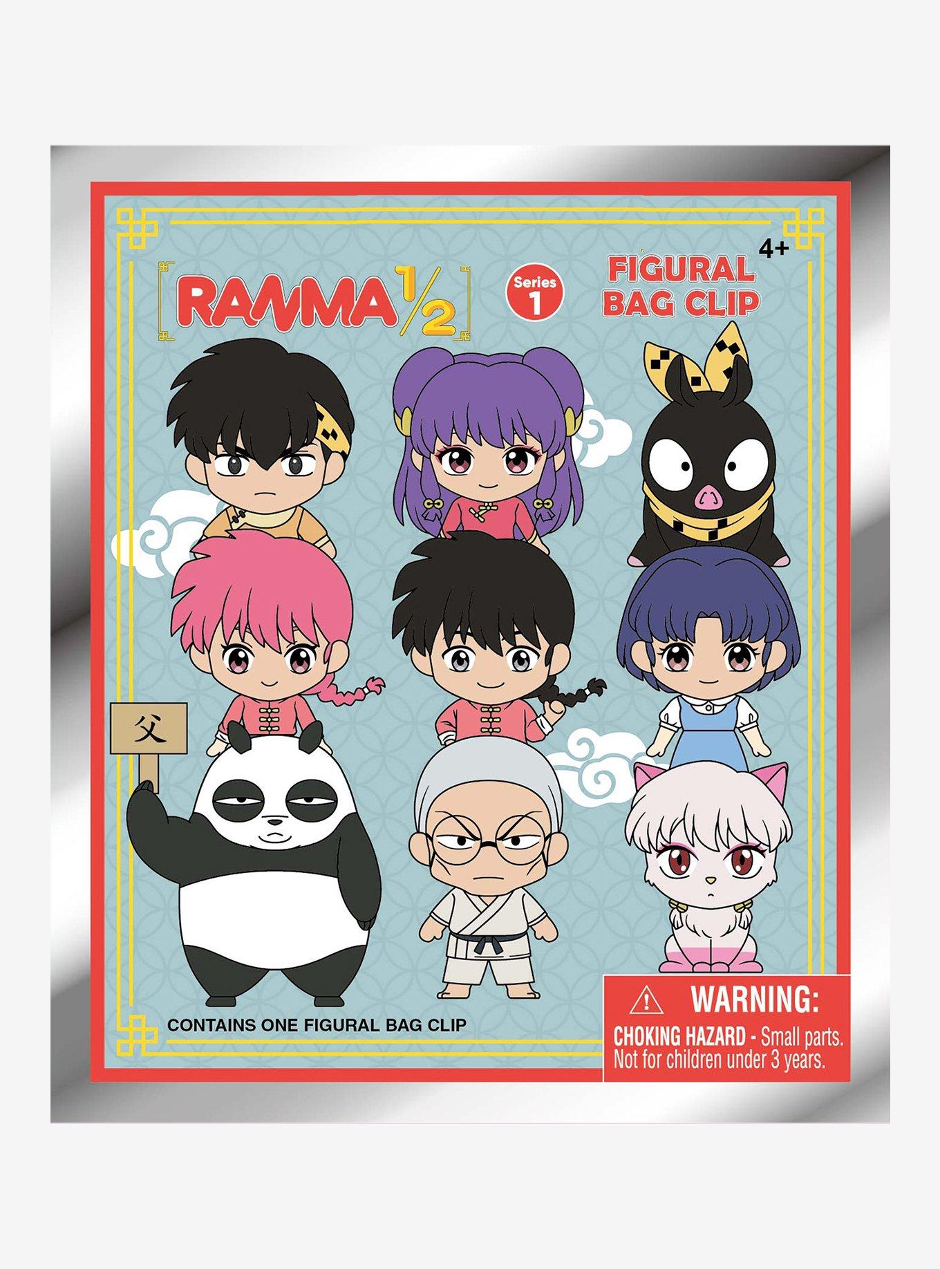 Ranma 1/2 Blind Bag Figural Bag Clip, , hi-res