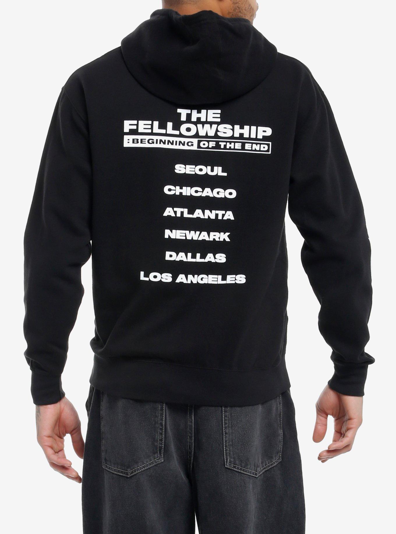 ATEEZ The Fellowship: Beginning Of The End Tour Hoodie, BLACK, alternate