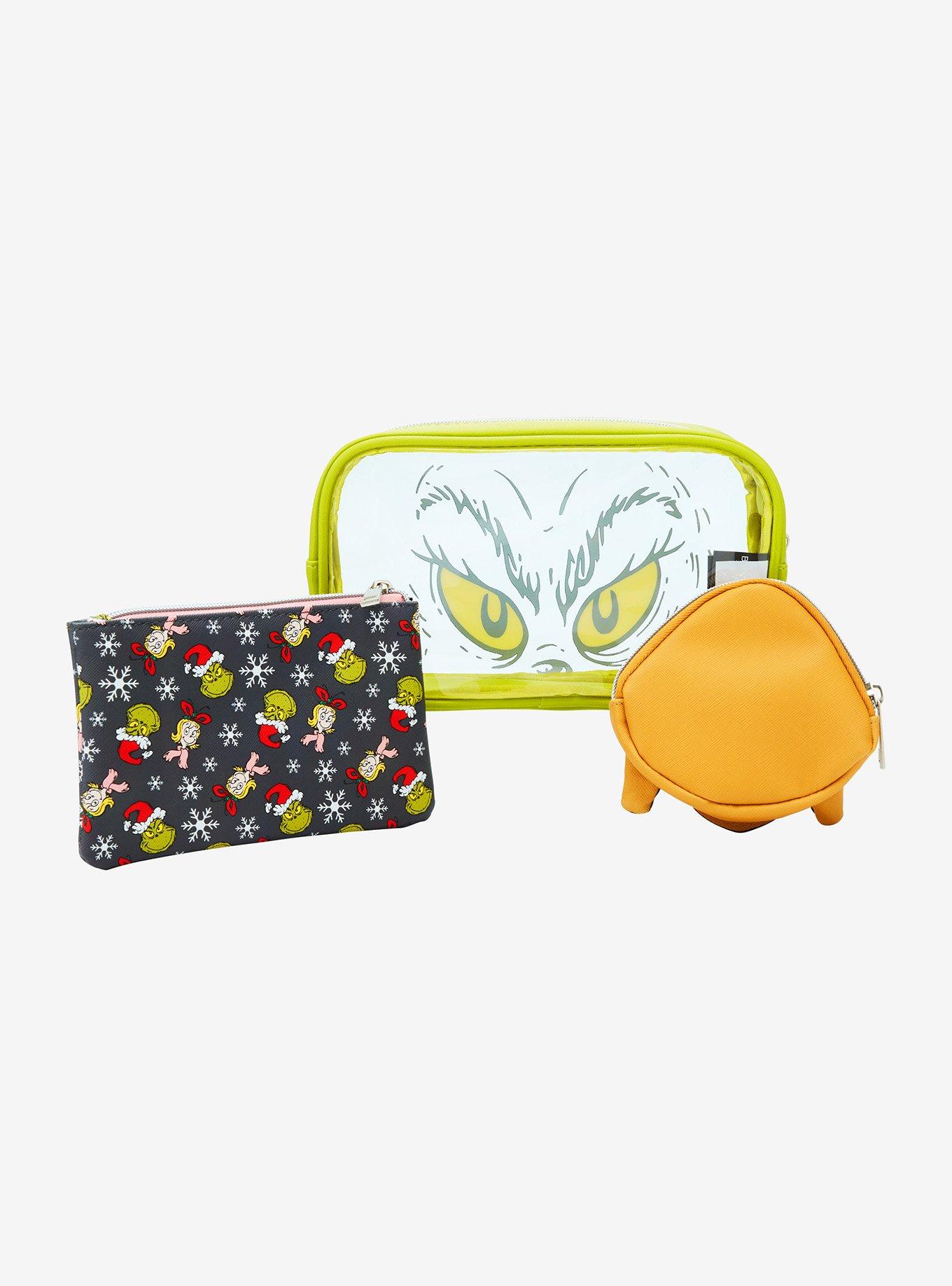 Dr. Seuss How The Grinch Stole Christmas Makeup Bag Set, , alternate