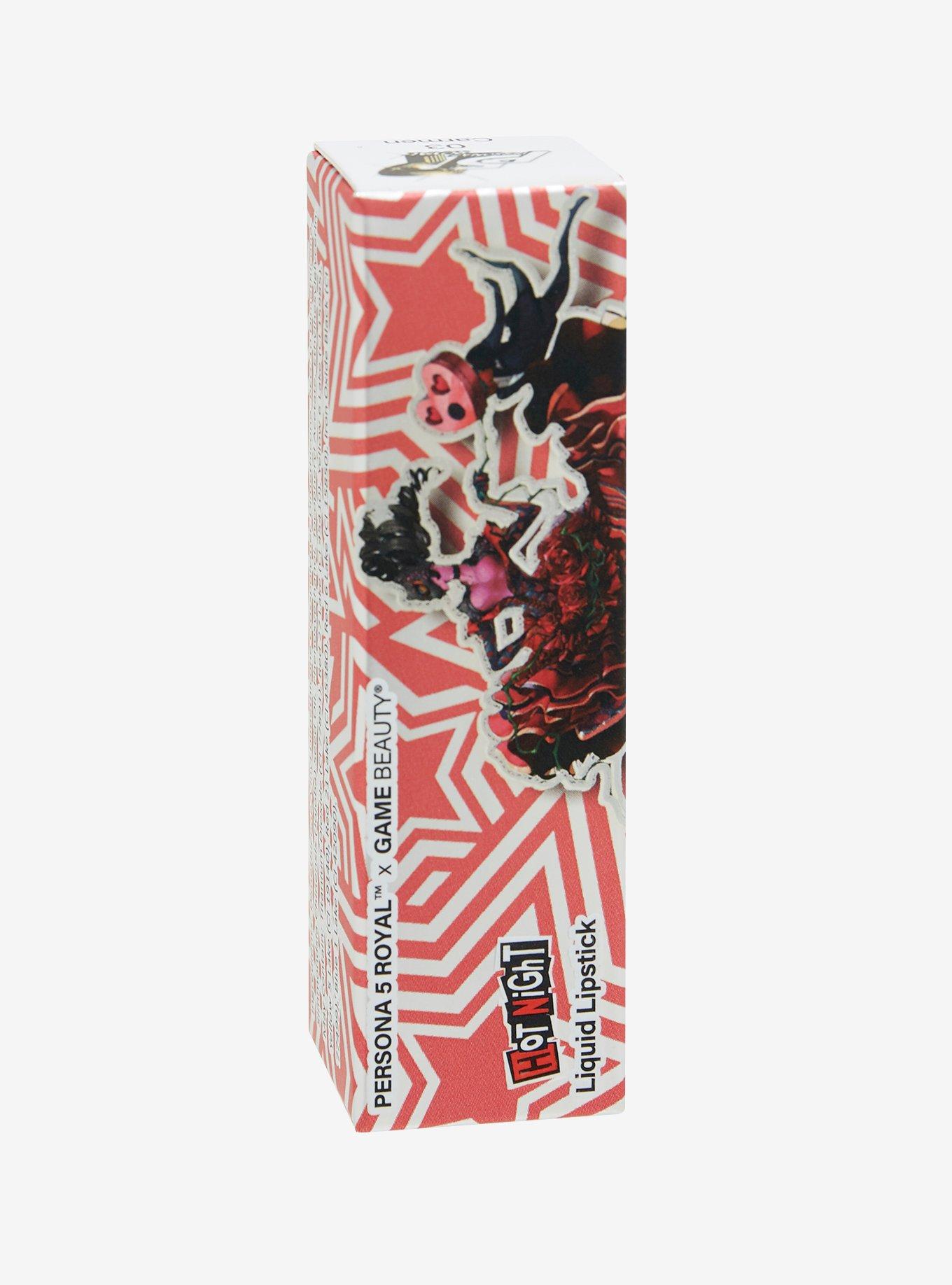Game Beauty Persona 5 Royal Hot Night Carmen Liquid Lipstick, , alternate