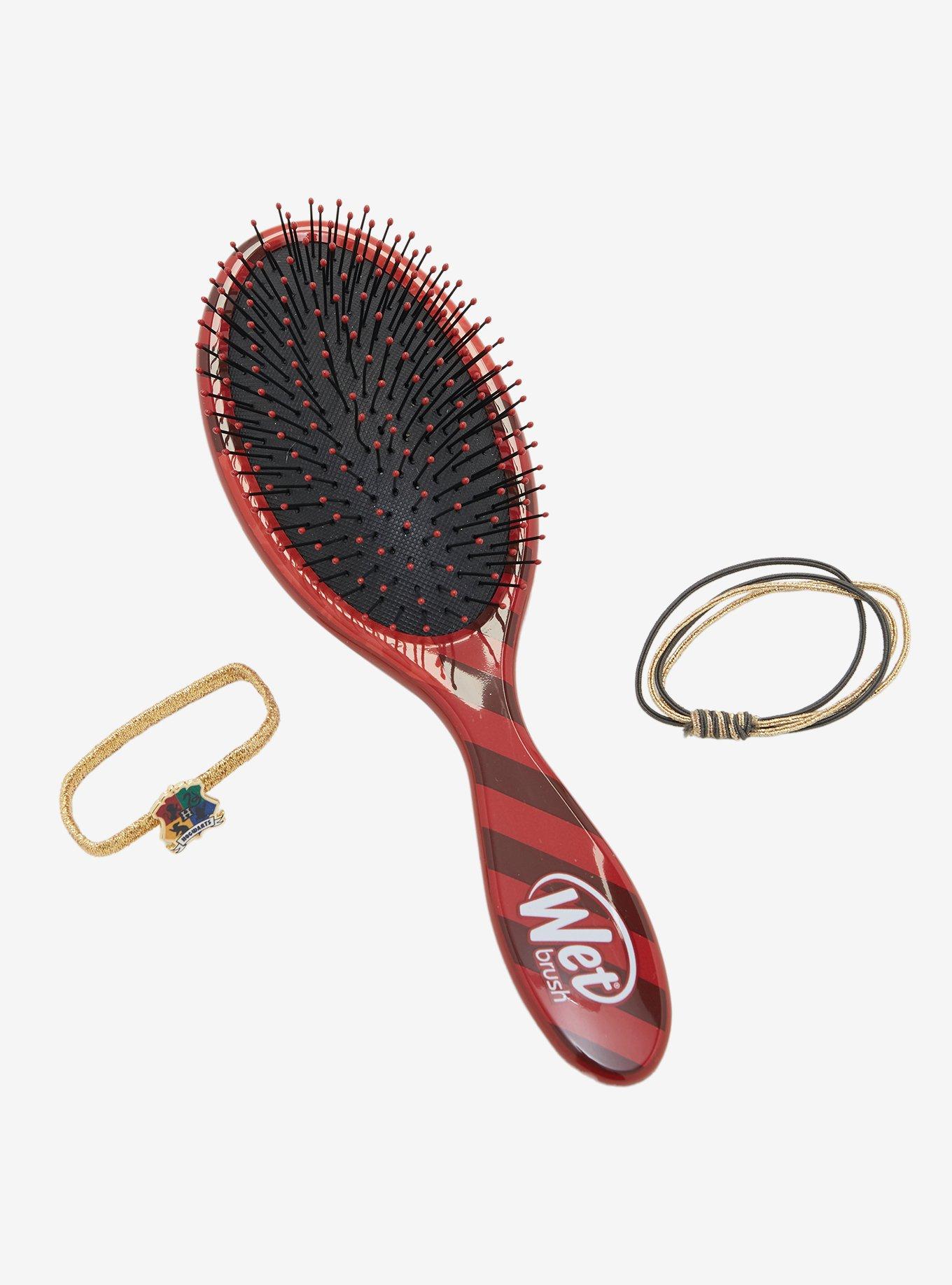 Harry Potter Gryffindor Original Detangler Wet Brush & Hair Tie Set, , hi-res