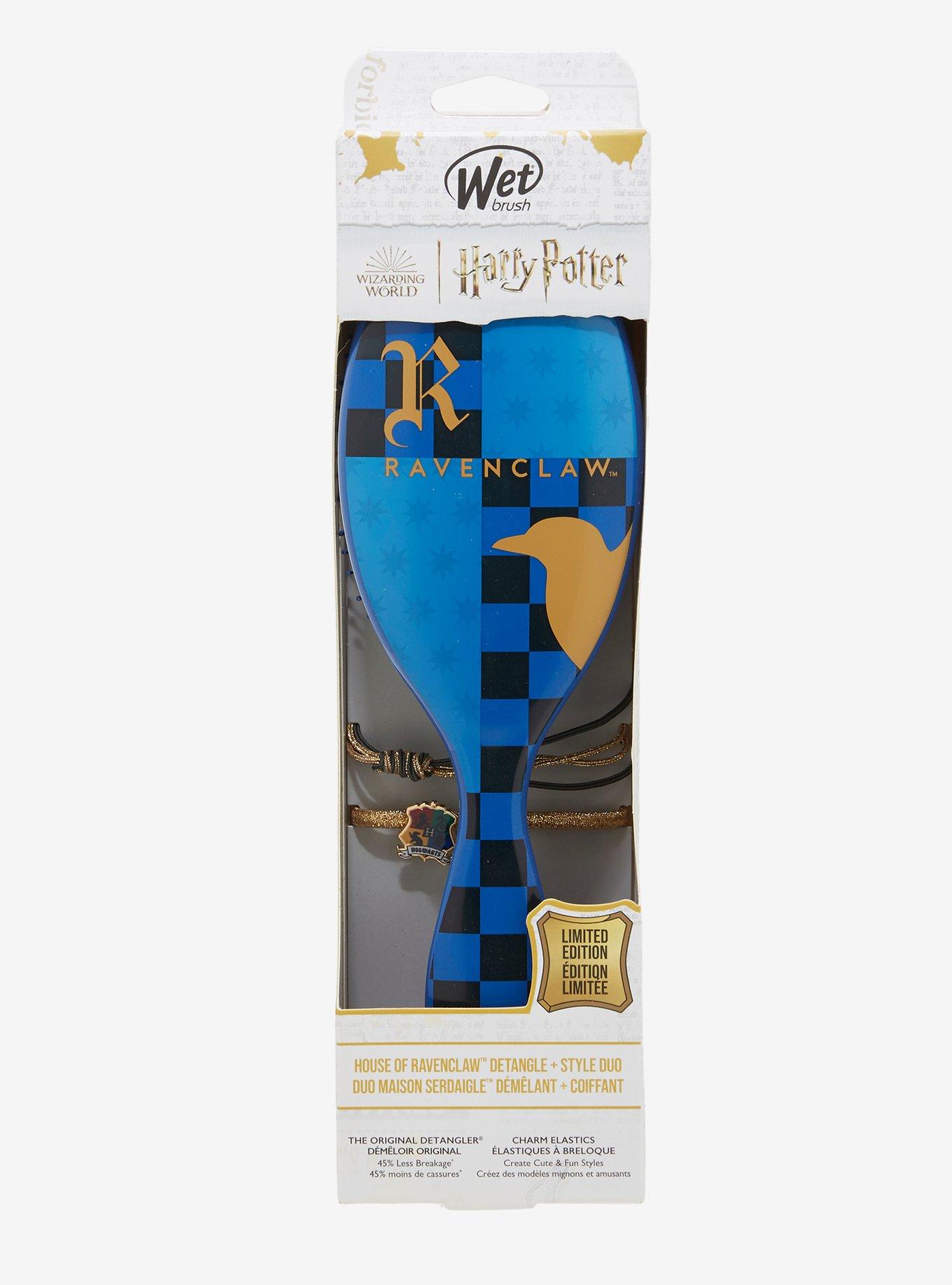 Harry Potter Ravenclaw Original Detangler Wet Brush & Hair Tie Set, , alternate