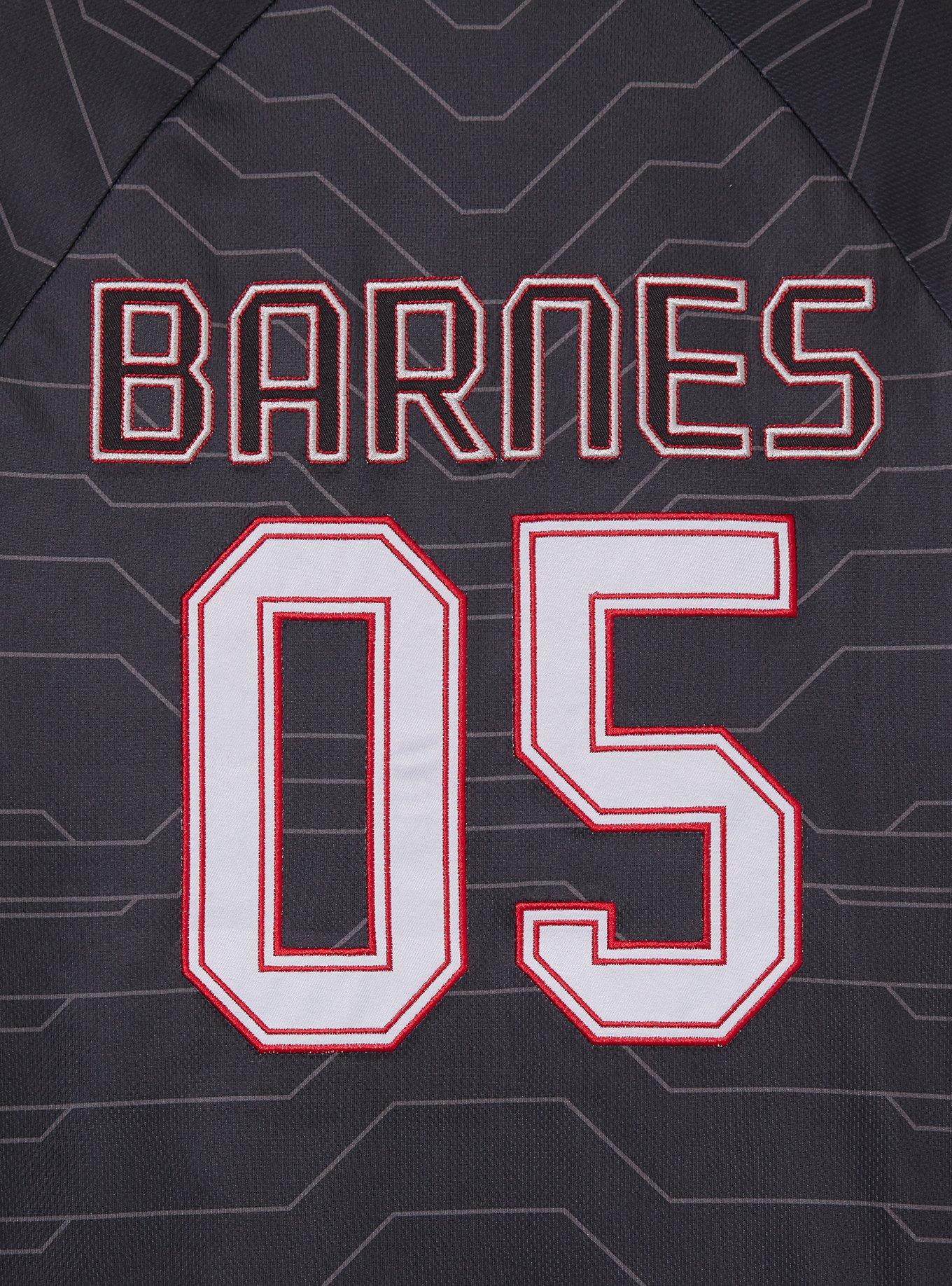 Marvel Captain America: The Winter Soldier Bucky Barnes Jersey — BoxLunch Exclusive, BLACK, alternate