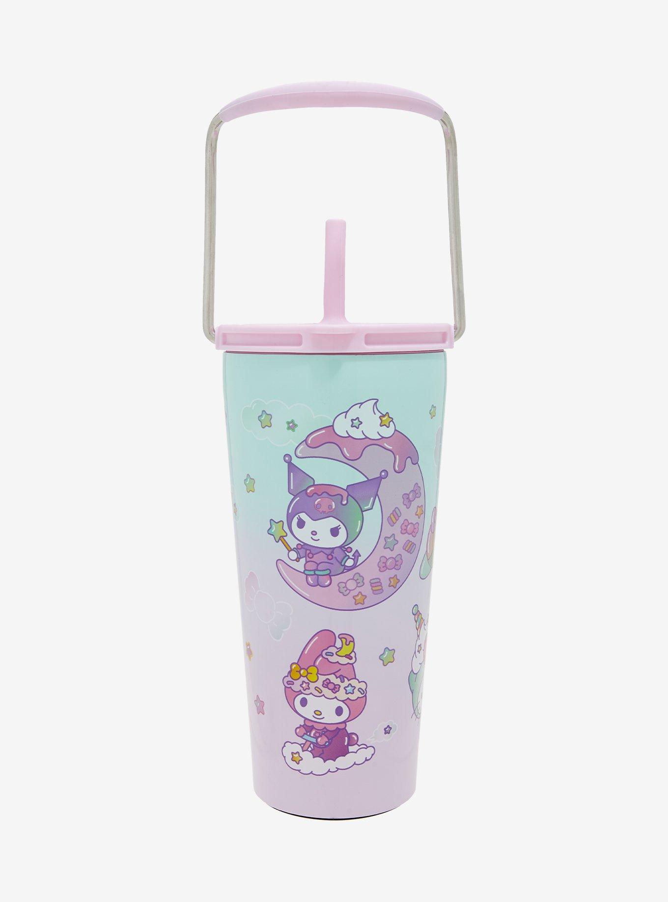 Hello Kitty And Friends Sweet Pastel Sky Stainless Steel Travel Cup, , alternate