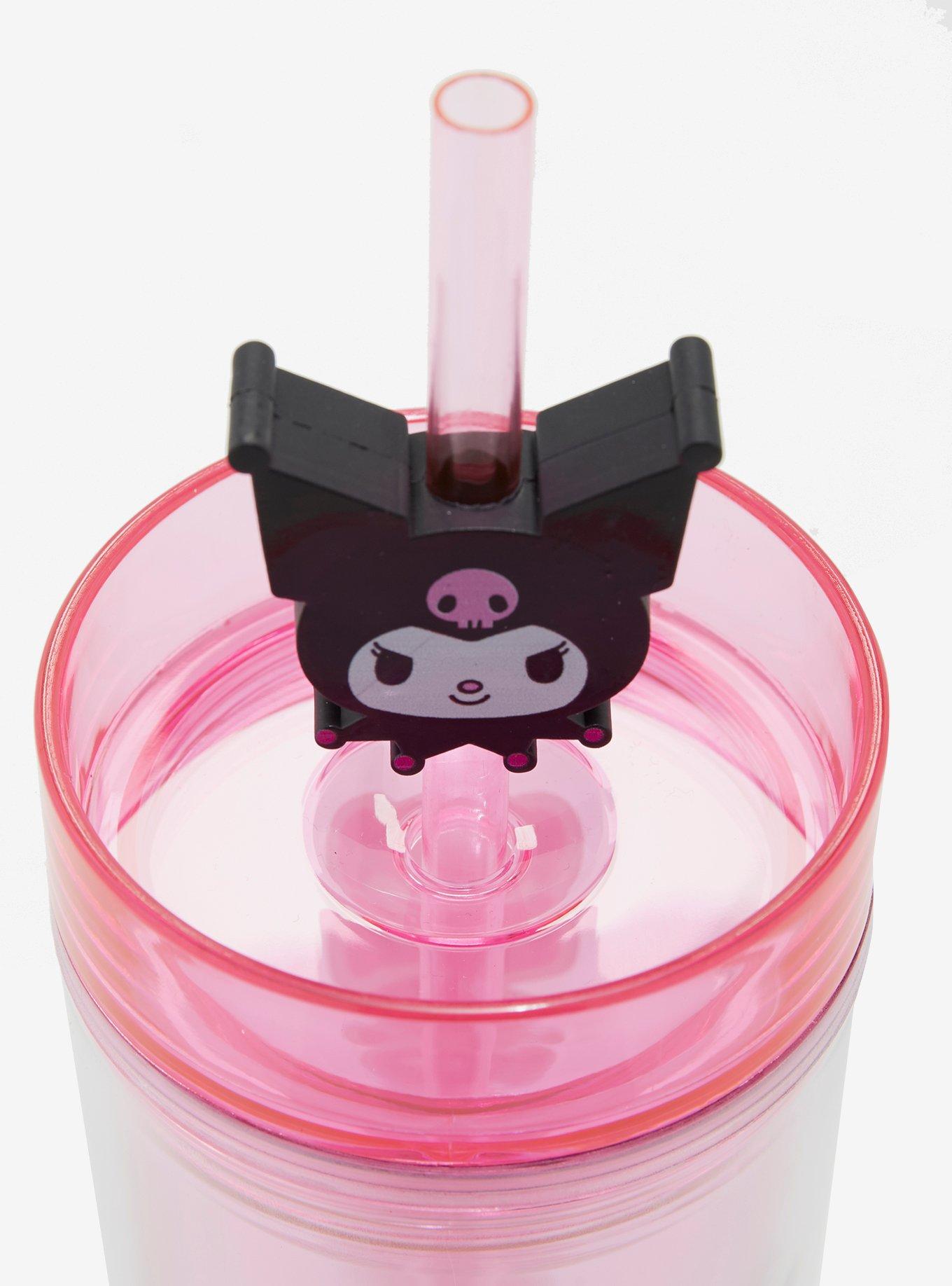 Kuromi Pink Acrylic Travel Cup, , hi-res