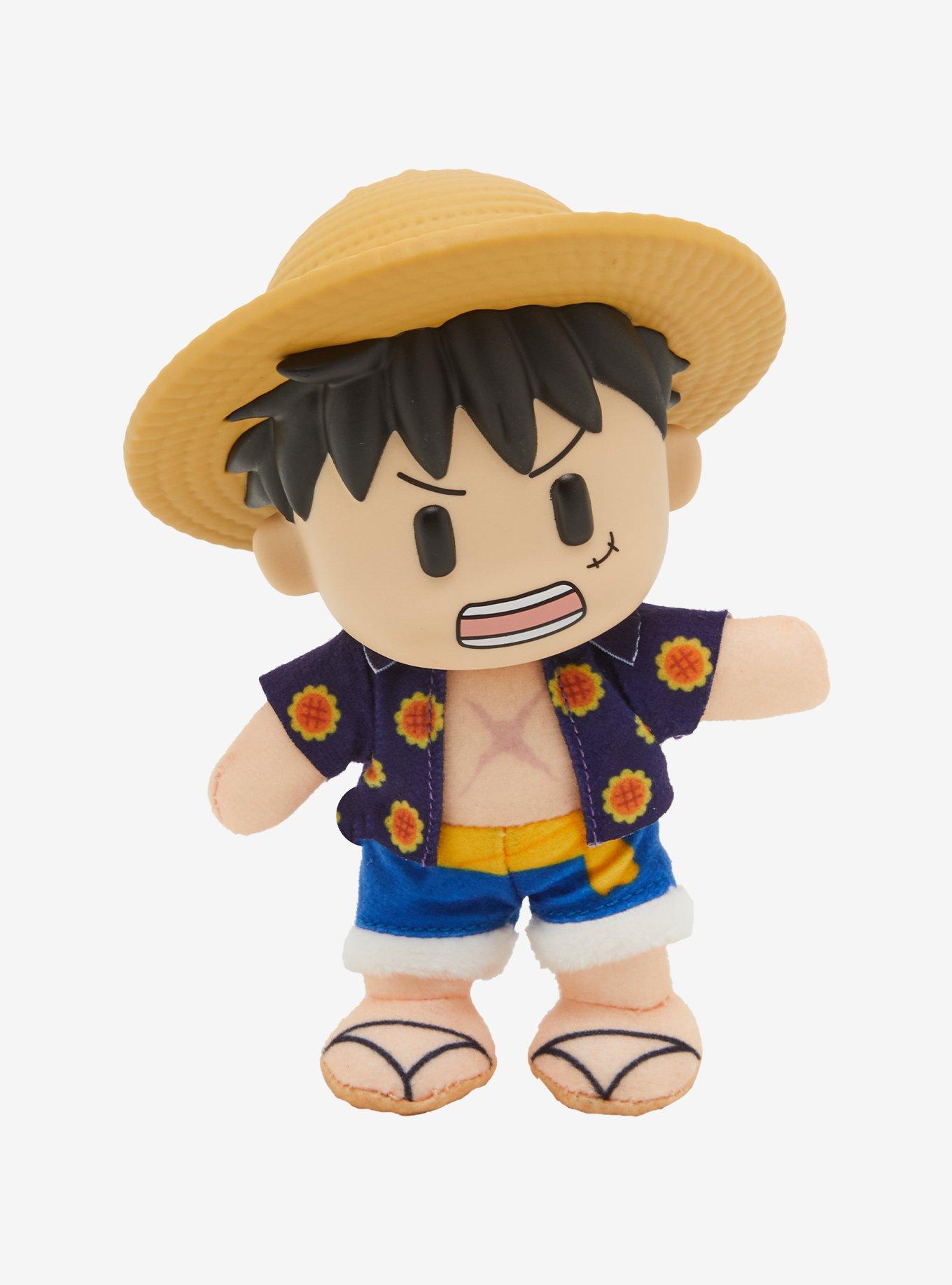 Great Eastern Entertainment One Piece FigureKey Monkey D. Luffy (Dressrosa) 4 Inch Plush, , alternate